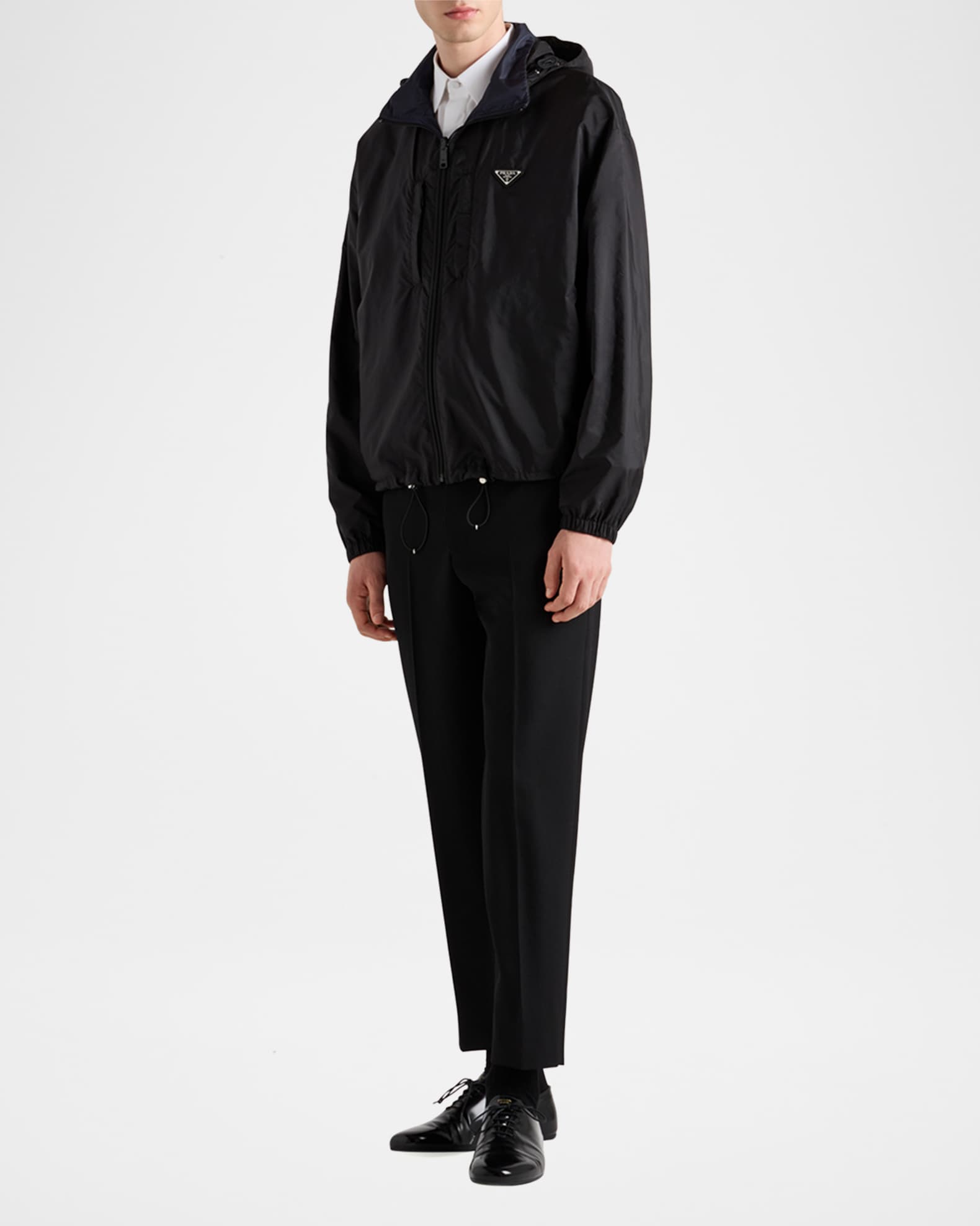 豪華 Jacket Hooded Re-Nylon Men's Prada | Marcus Neiman ジャケット・アウター