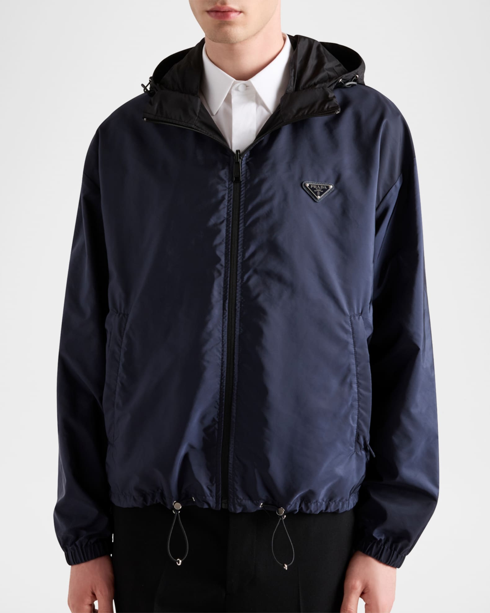 【セール】 福袋 の通販 Prada Men's Re-Nylon Hooded Jacket | Neiman Marcus ジャケット・アウター
