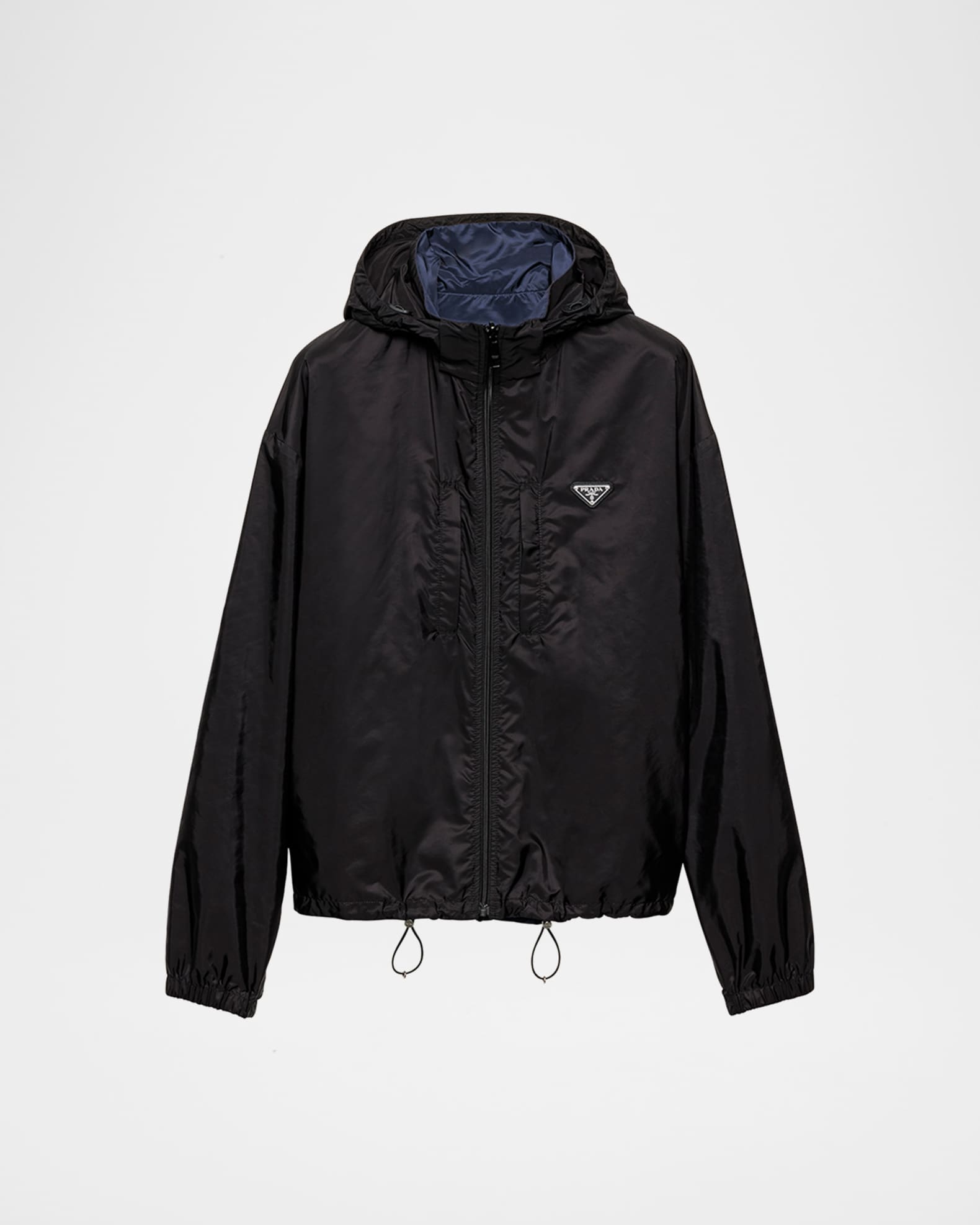【超目玉枠】 Hooded Re-Nylon Men's Prada Jacket Marcus Neiman | ジャケット・アウター
