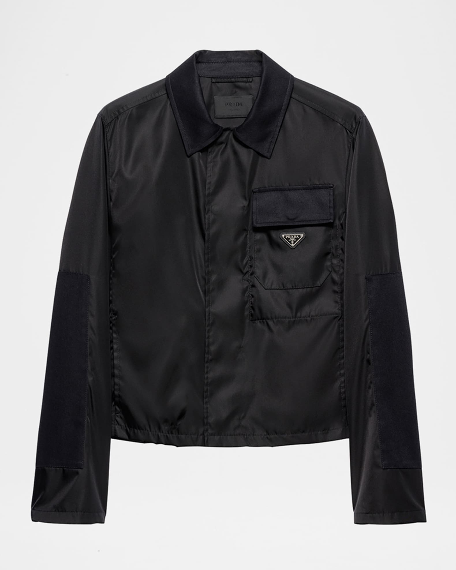 Prada Men's Cropped Re-Nylon Jacket | Neiman Marcus