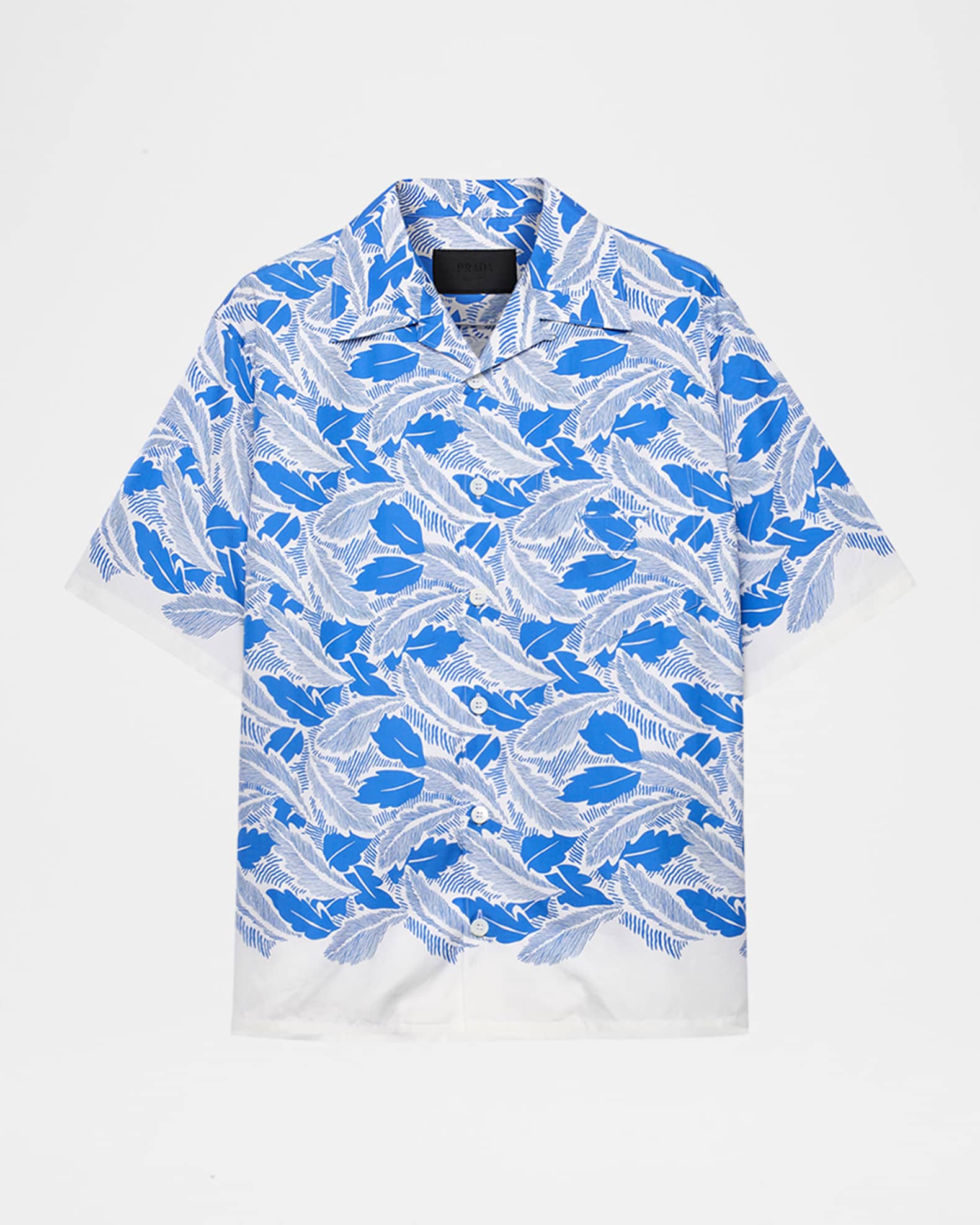Men's Printed Bowling Shirt 0