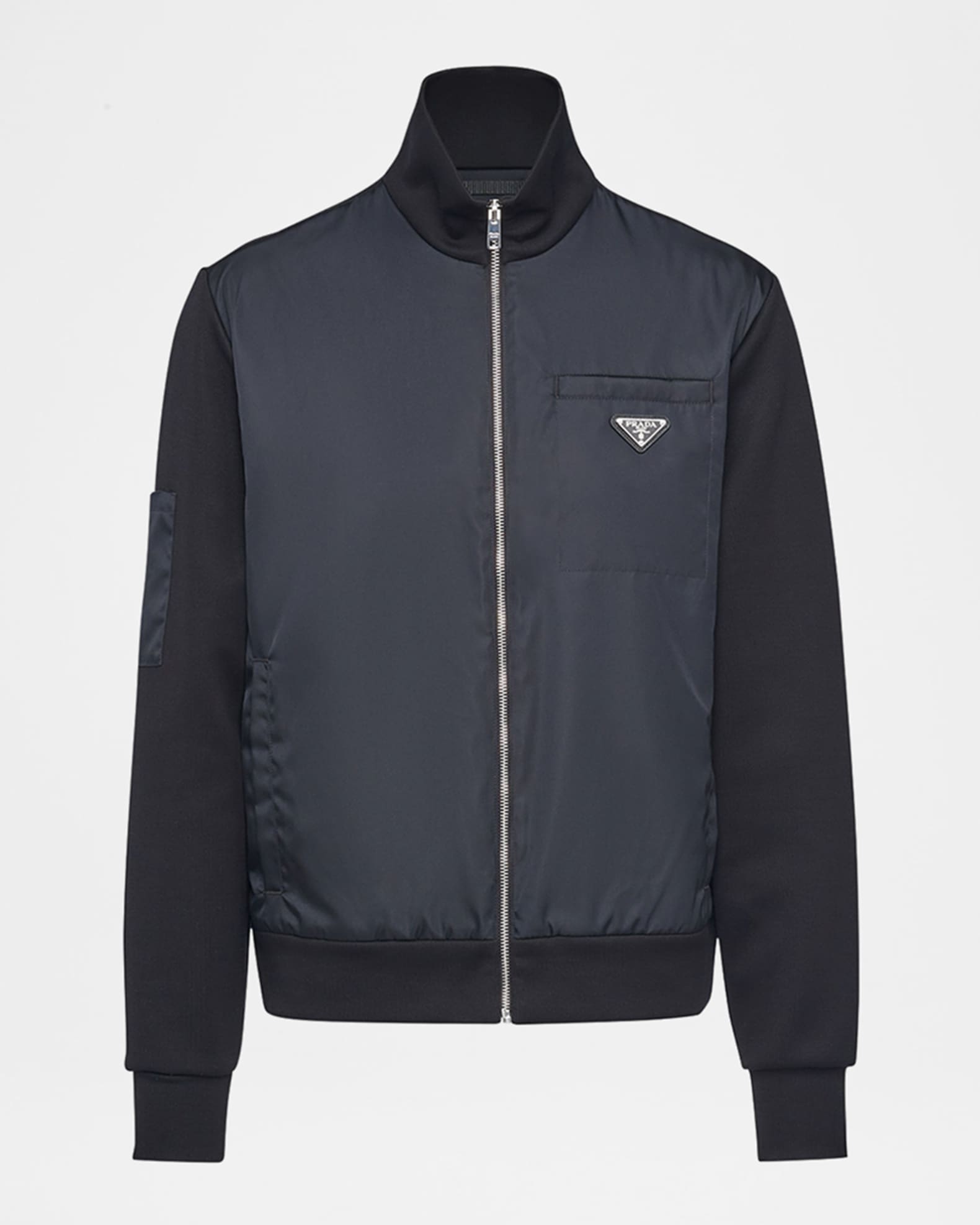 アウトレット福袋 Prada Marcus Neiman | Jacket Fleece Re-Nylon Stand-Collar Men's ジャケット・アウター