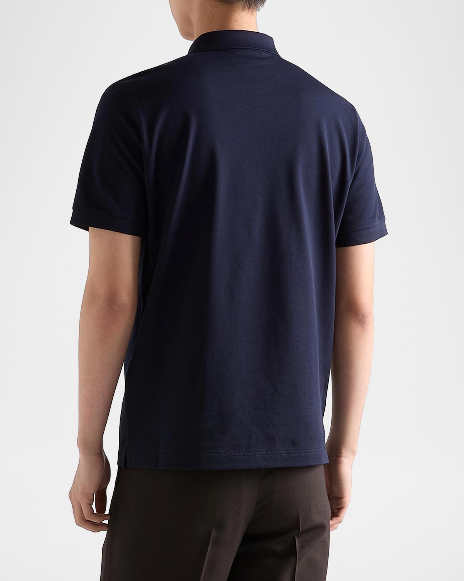 Prada Men's Pique Polo Shirt | Neiman Marcus