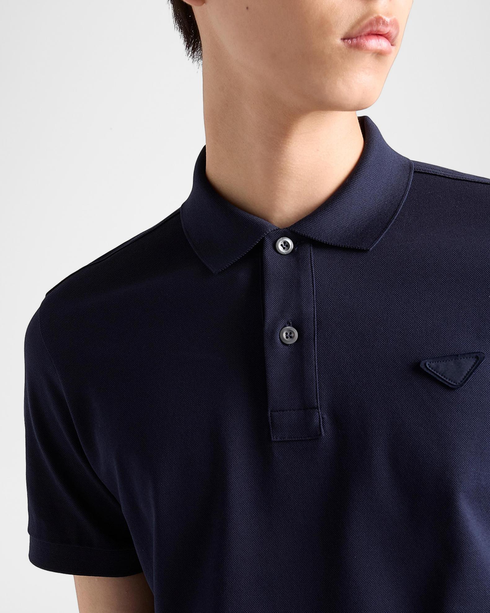 Prada Men's Pique Polo Shirt | Neiman Marcus