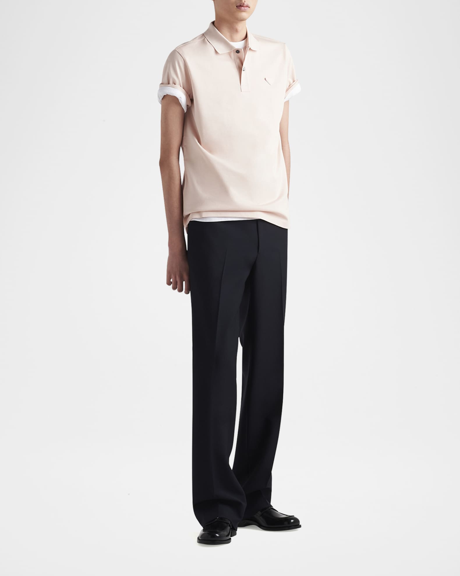 トップス 04ss archive prada design polo shirt 04ss archive prada design polo shirt