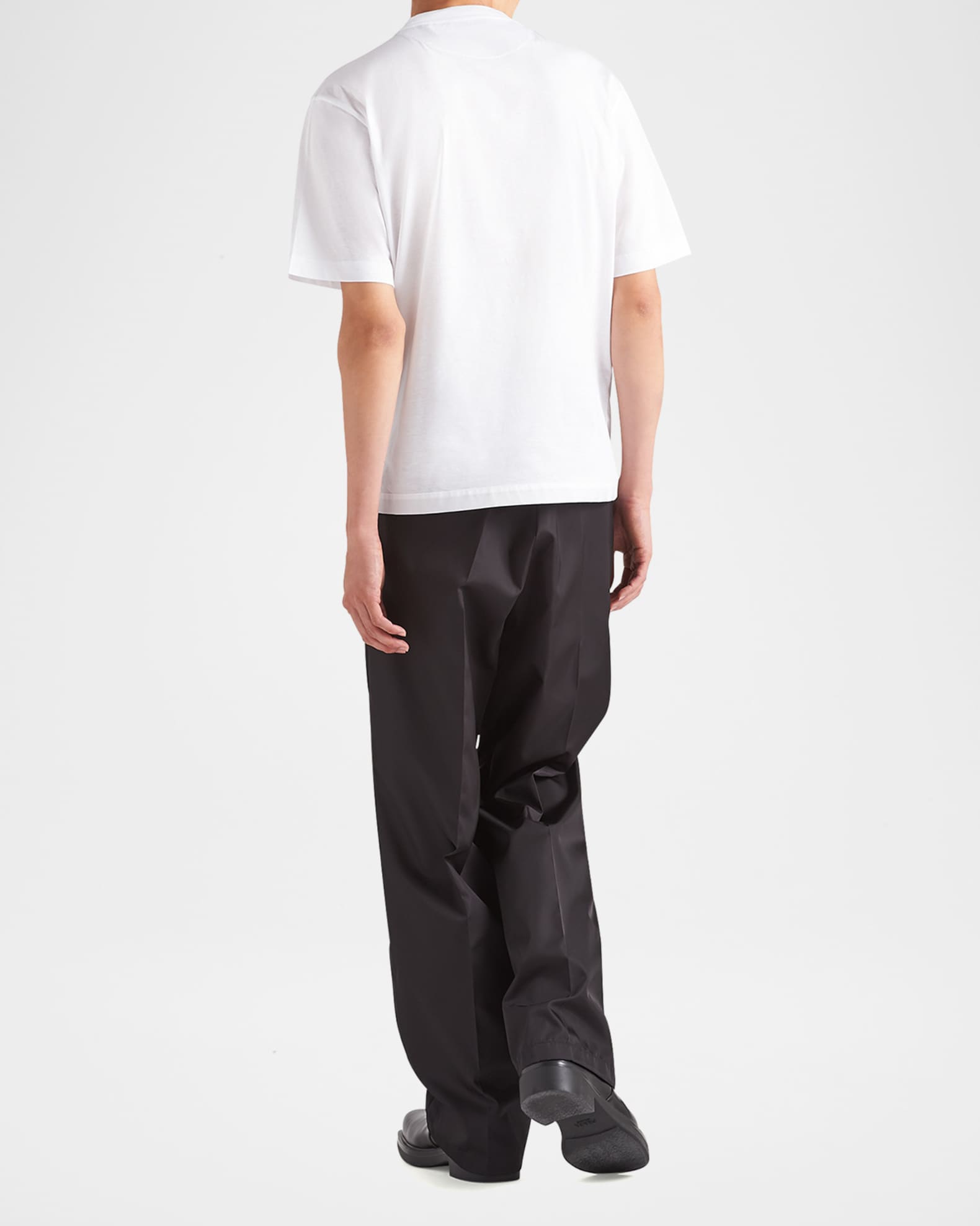 Prada Men's Jersey Logo Pocket T-Shirt | Neiman Marcus