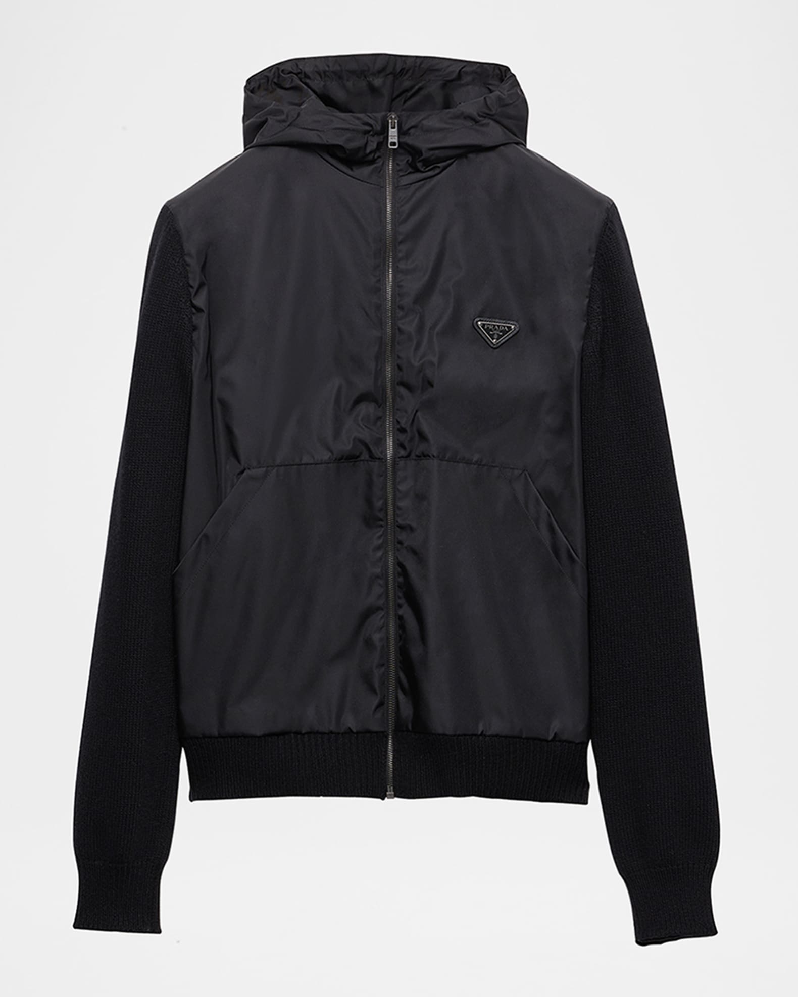 Men's Cashmere-Wool Hooded Sweater 0