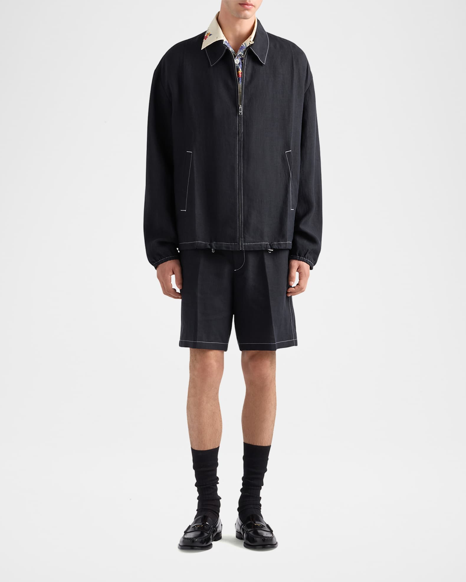 Men's Linen Shorts 1
