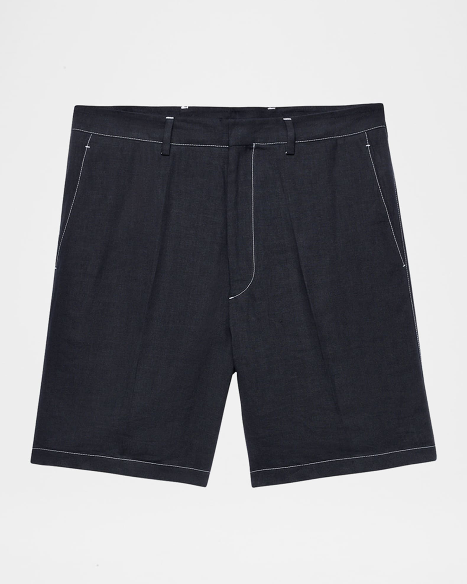 Men's Linen Shorts 0