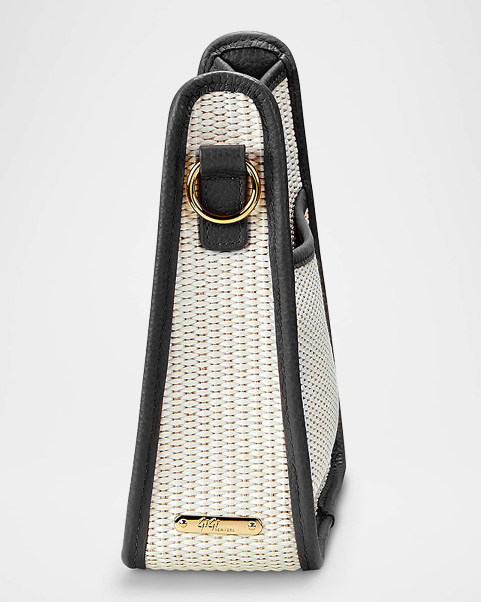 Elle Raffia Crossbody Bag 1