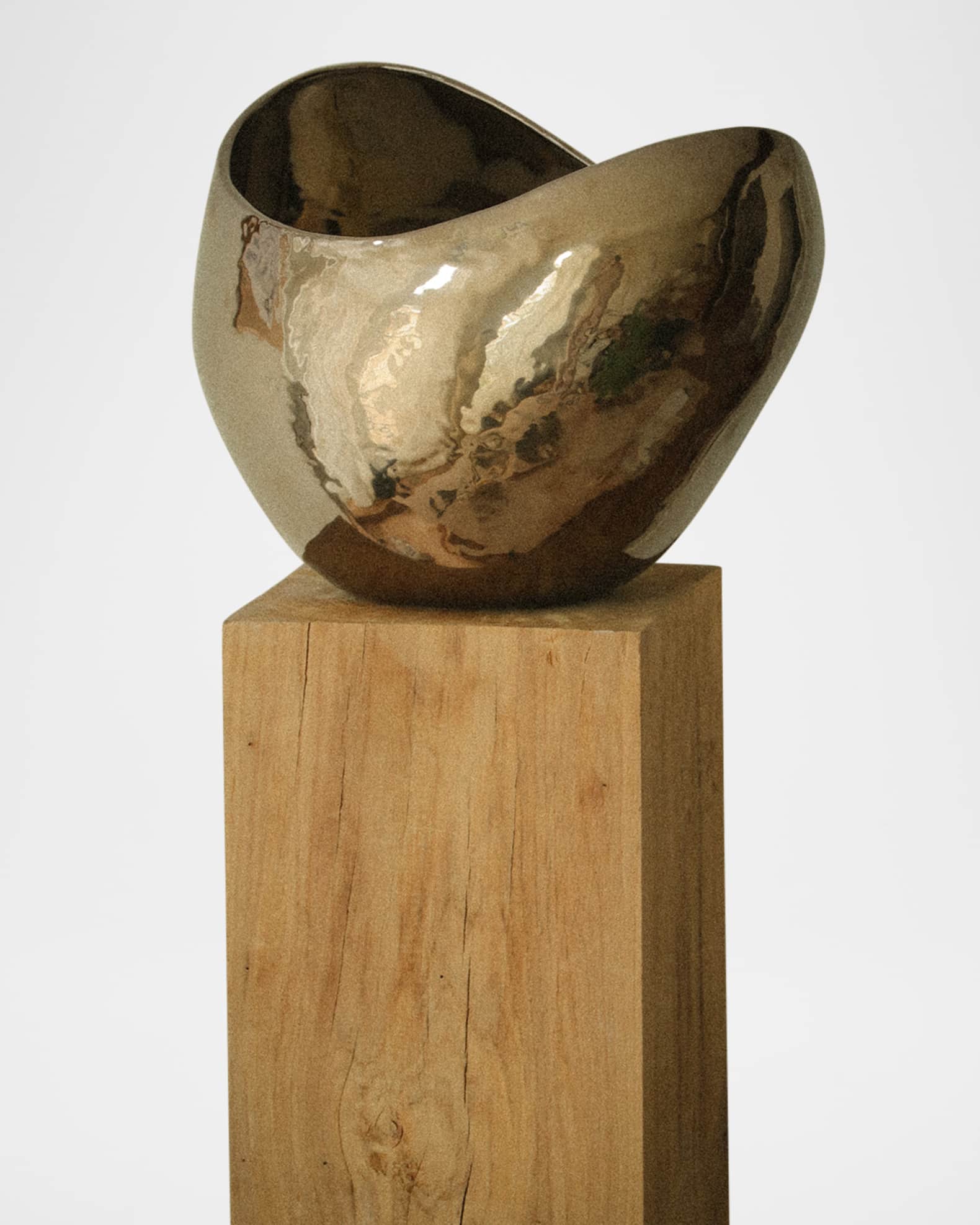Golden Amber Light Sculpture, 106 oz. 0