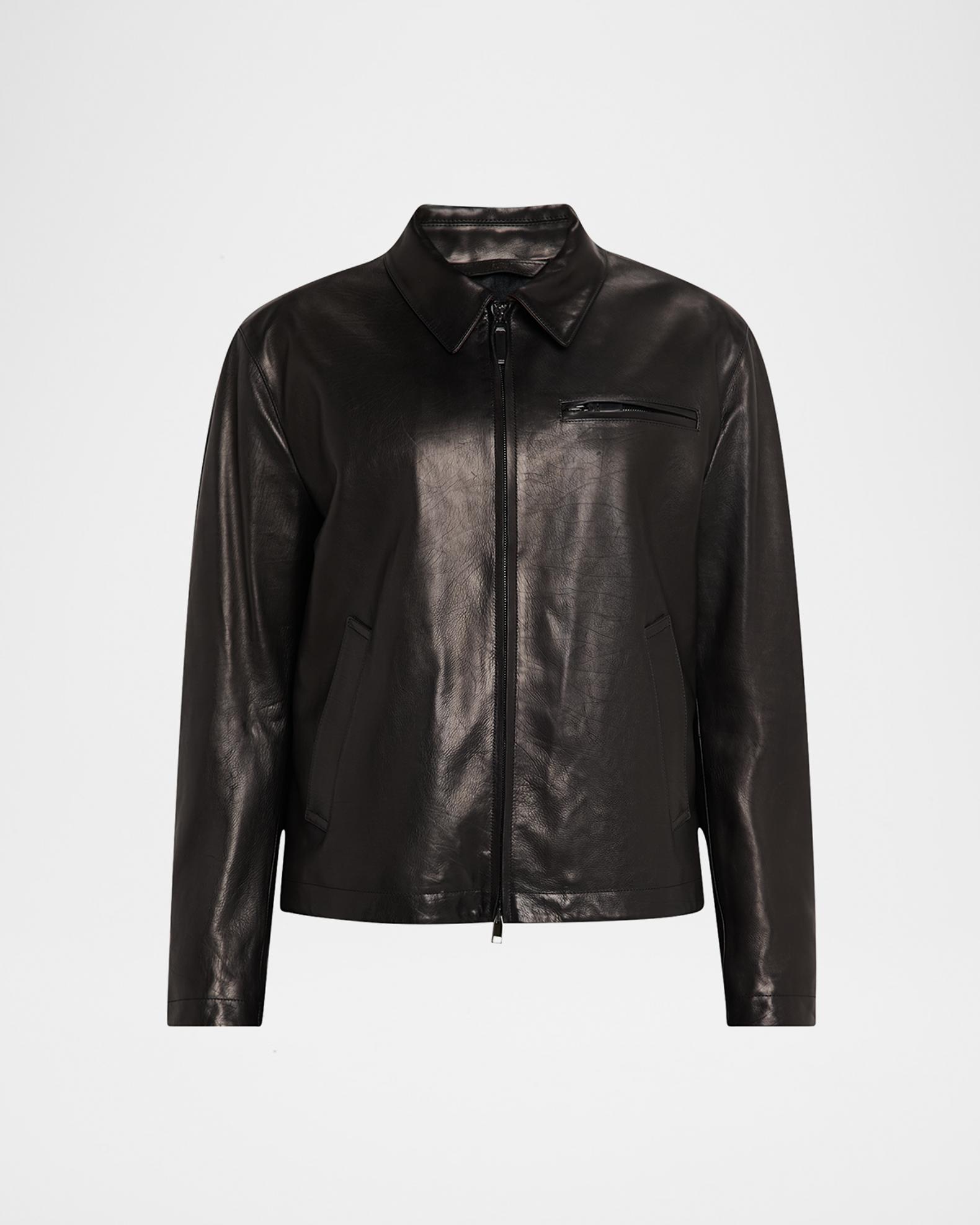 Brioni Men's Leather Moto Jacket | Neiman Marcus