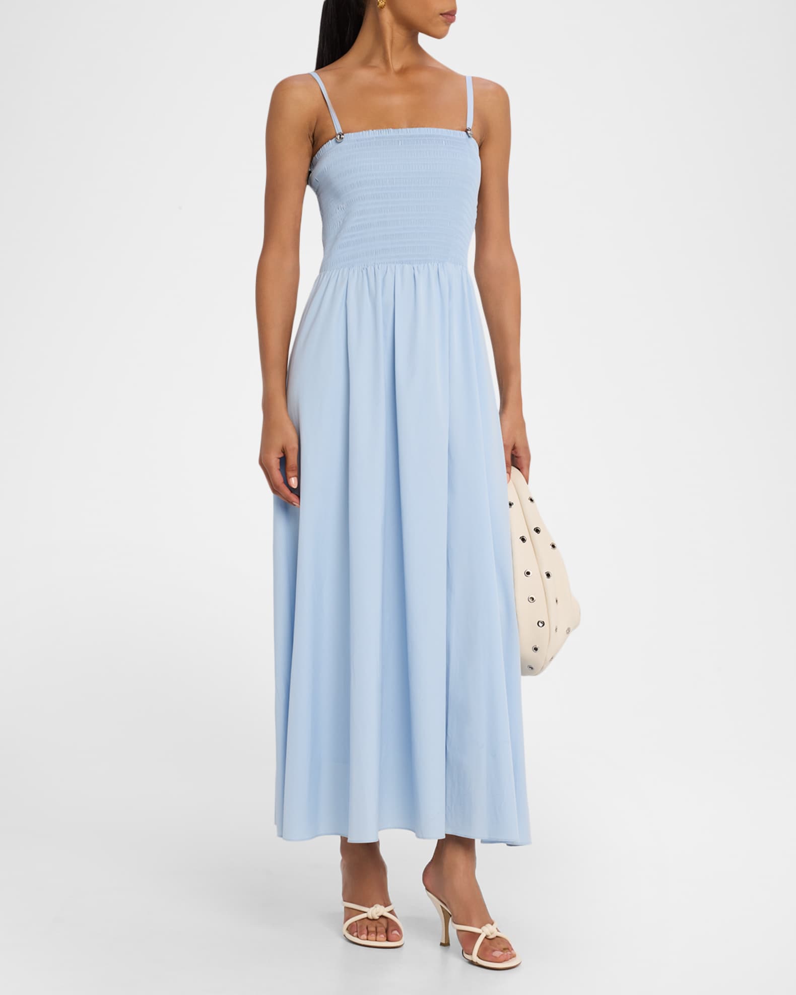 Hallie Poplin Midi Dress 1