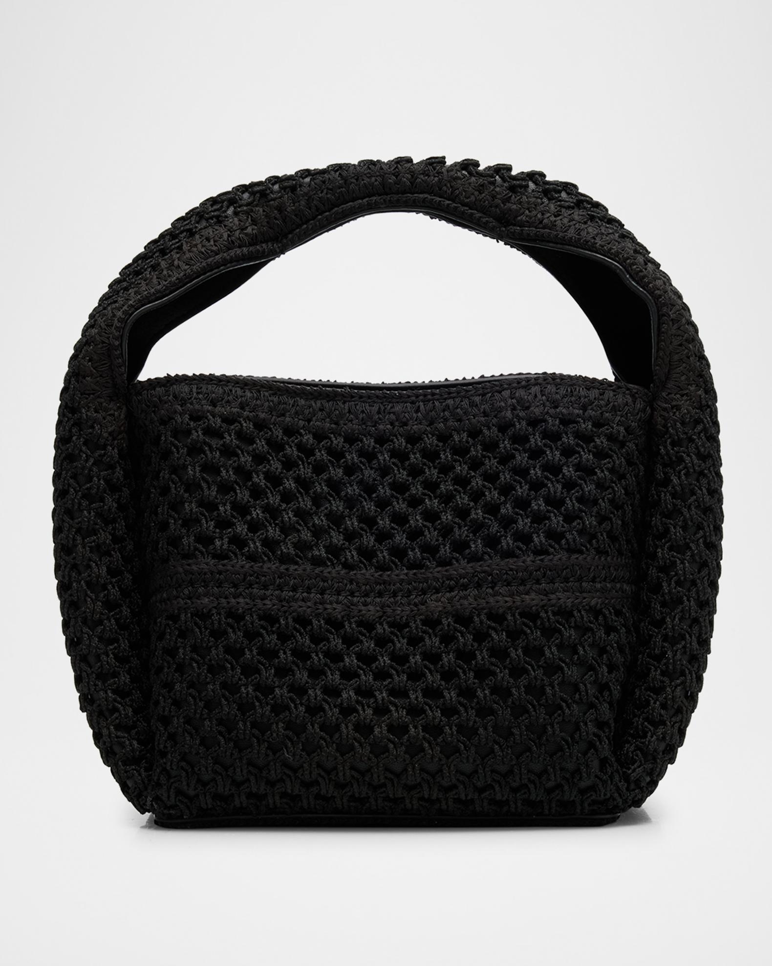 Toteme Petite Crochet Bucket Bag | Neiman Marcus display picture 1