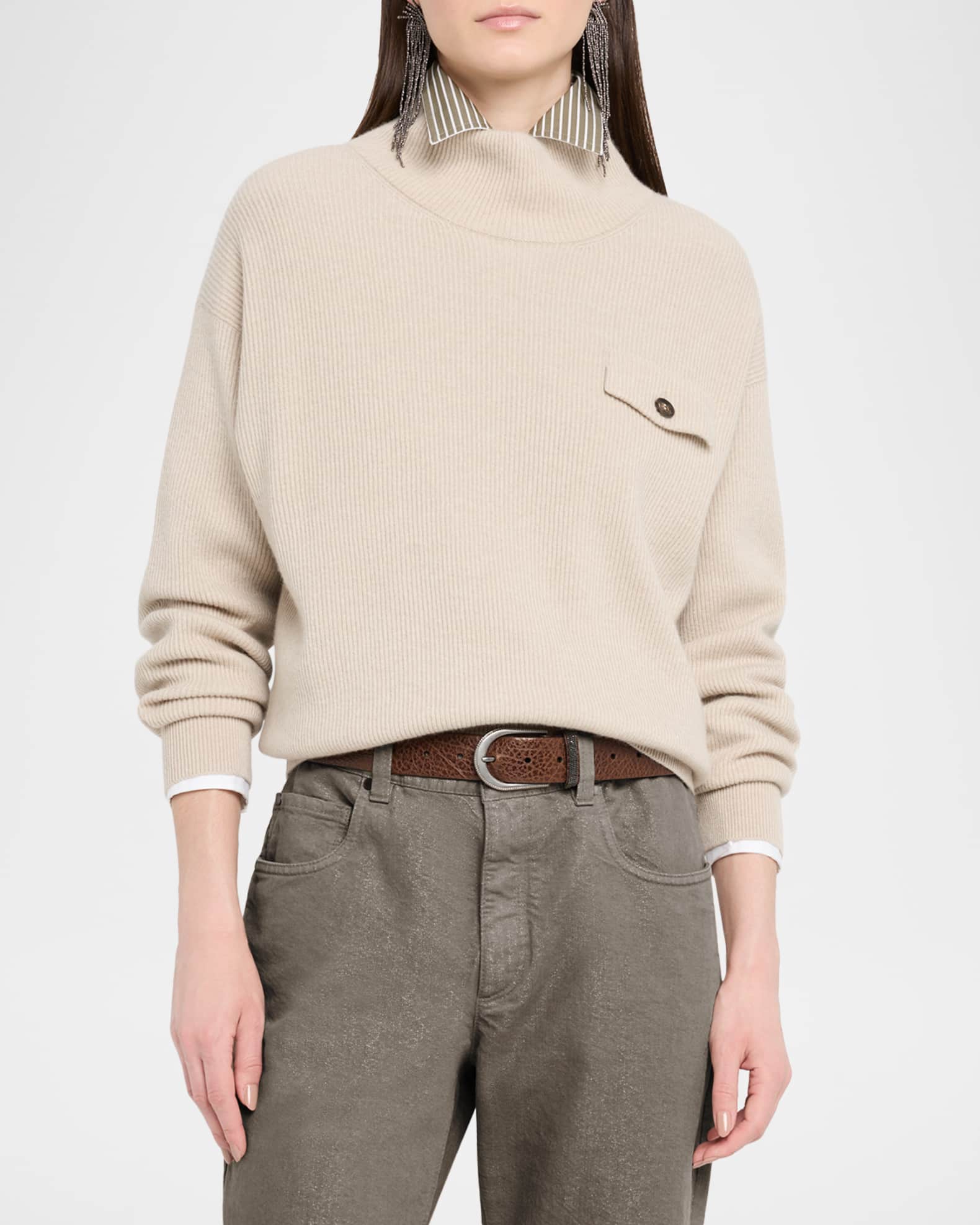 ★★ ★★ Cashmere mock neck sweater T22E9KTO09 Cashmere Mockneck Sweater For Women | J.Crew