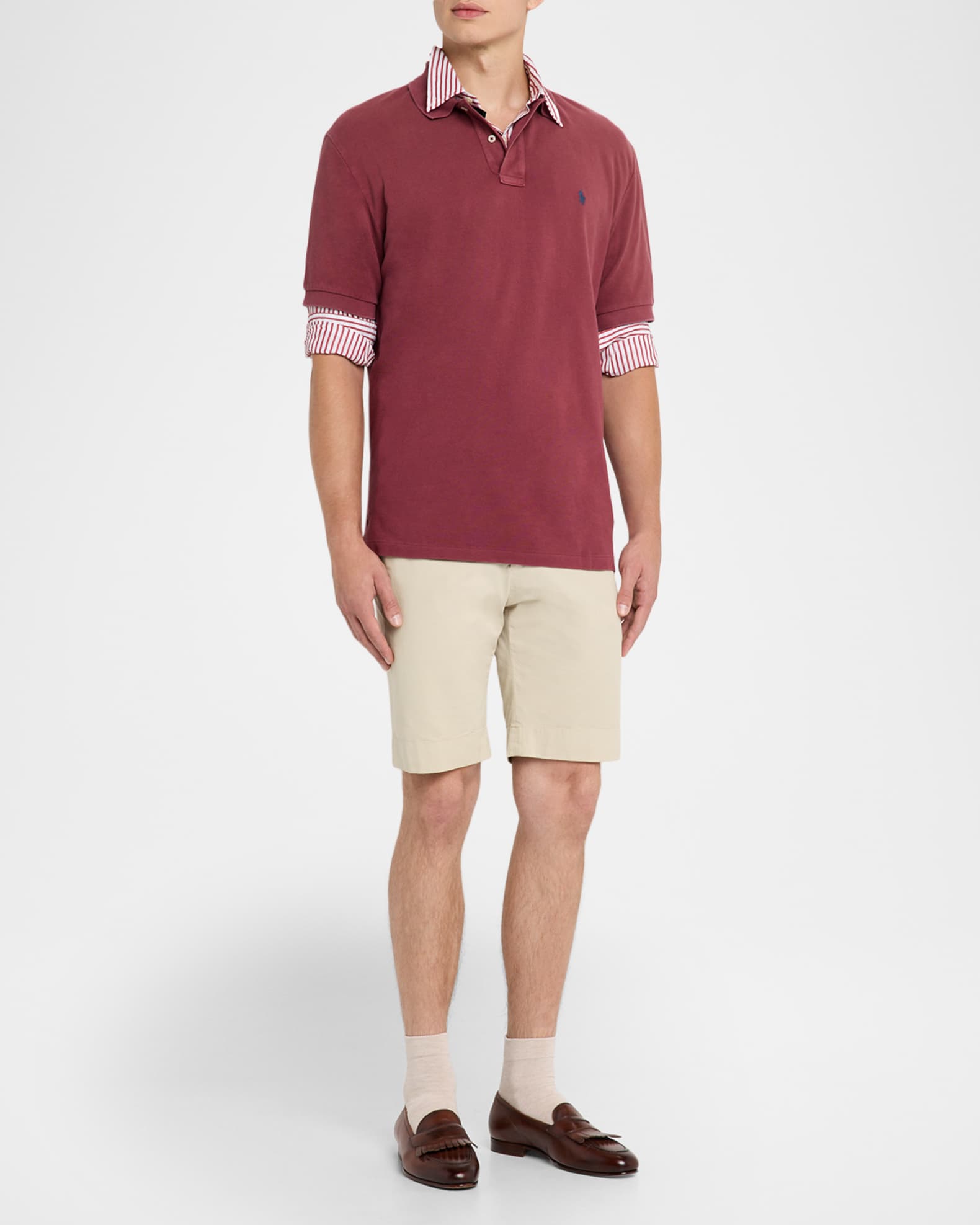 Men's RL Prepster Classic Fit Striped Shirt 1