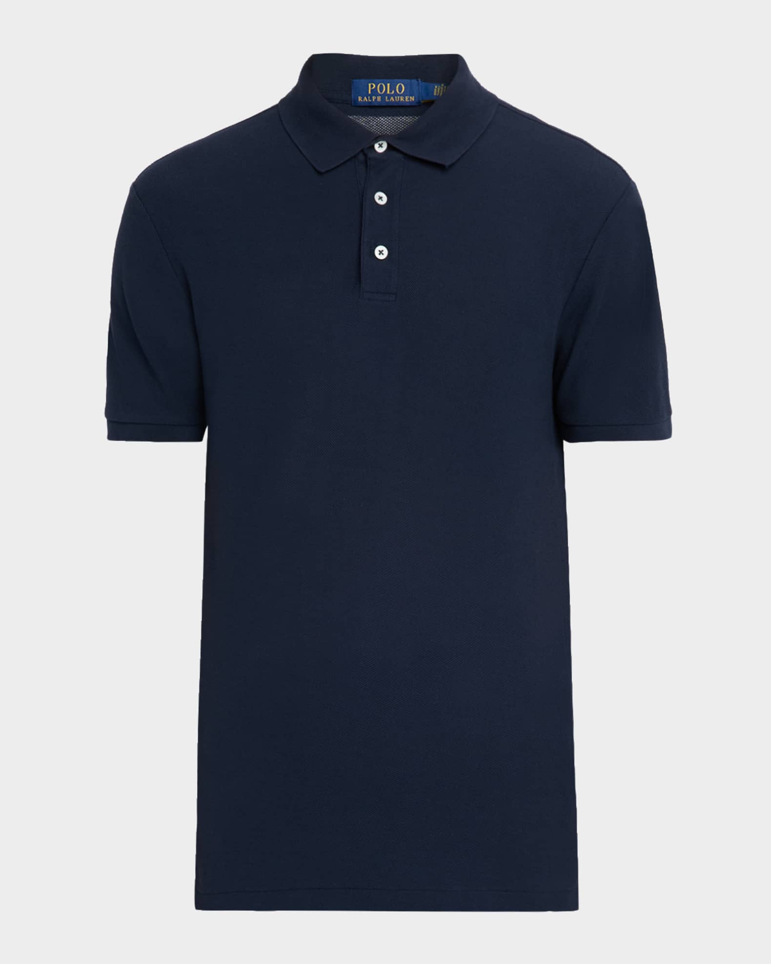 Men's Standard Fit Honeycomb Mesh Polo Shirt 0