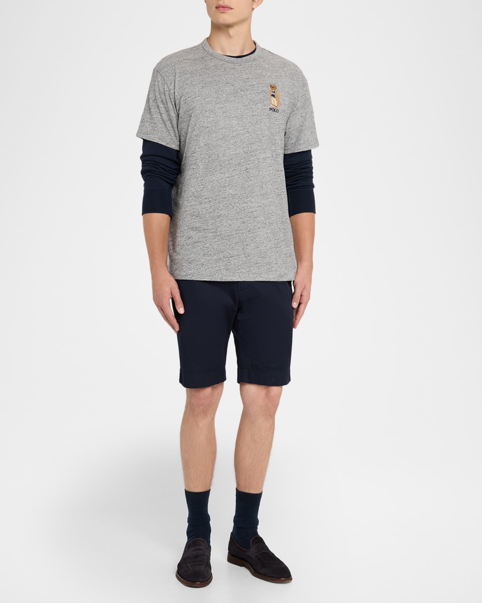 Men's Classic Polo Bear Slub Jersey T-Shirt 1