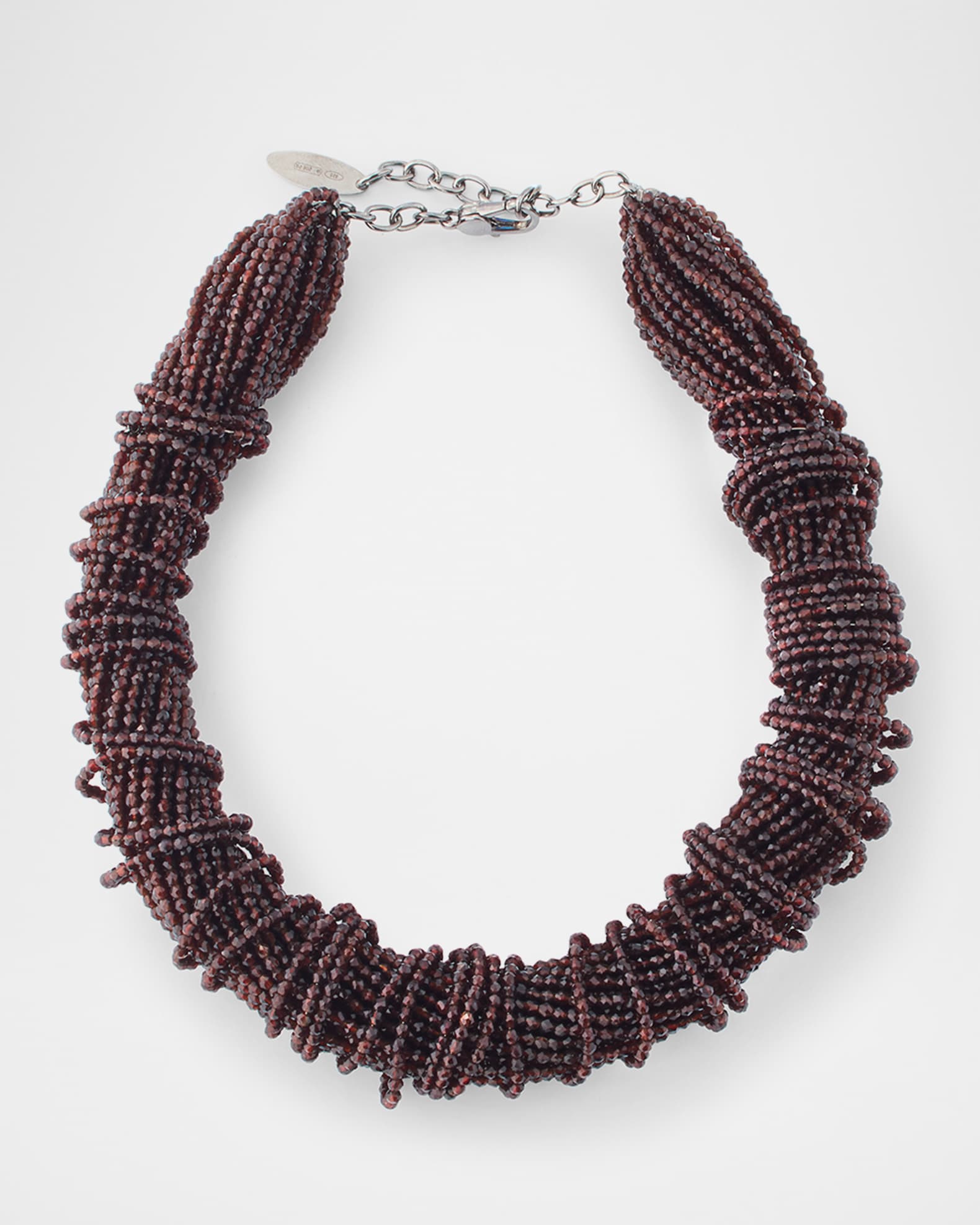 Glass Beaded Collar Necklace 0