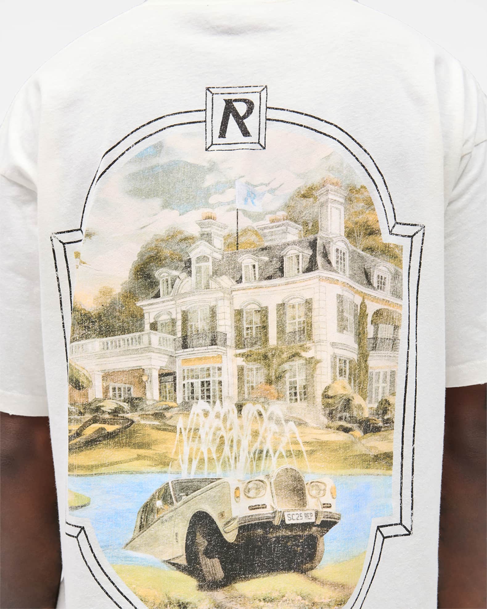 【REPRESENT】★Revere Manor T-Shirt★ Revere Manor T-Shirt - Stained Black | REPRESENT