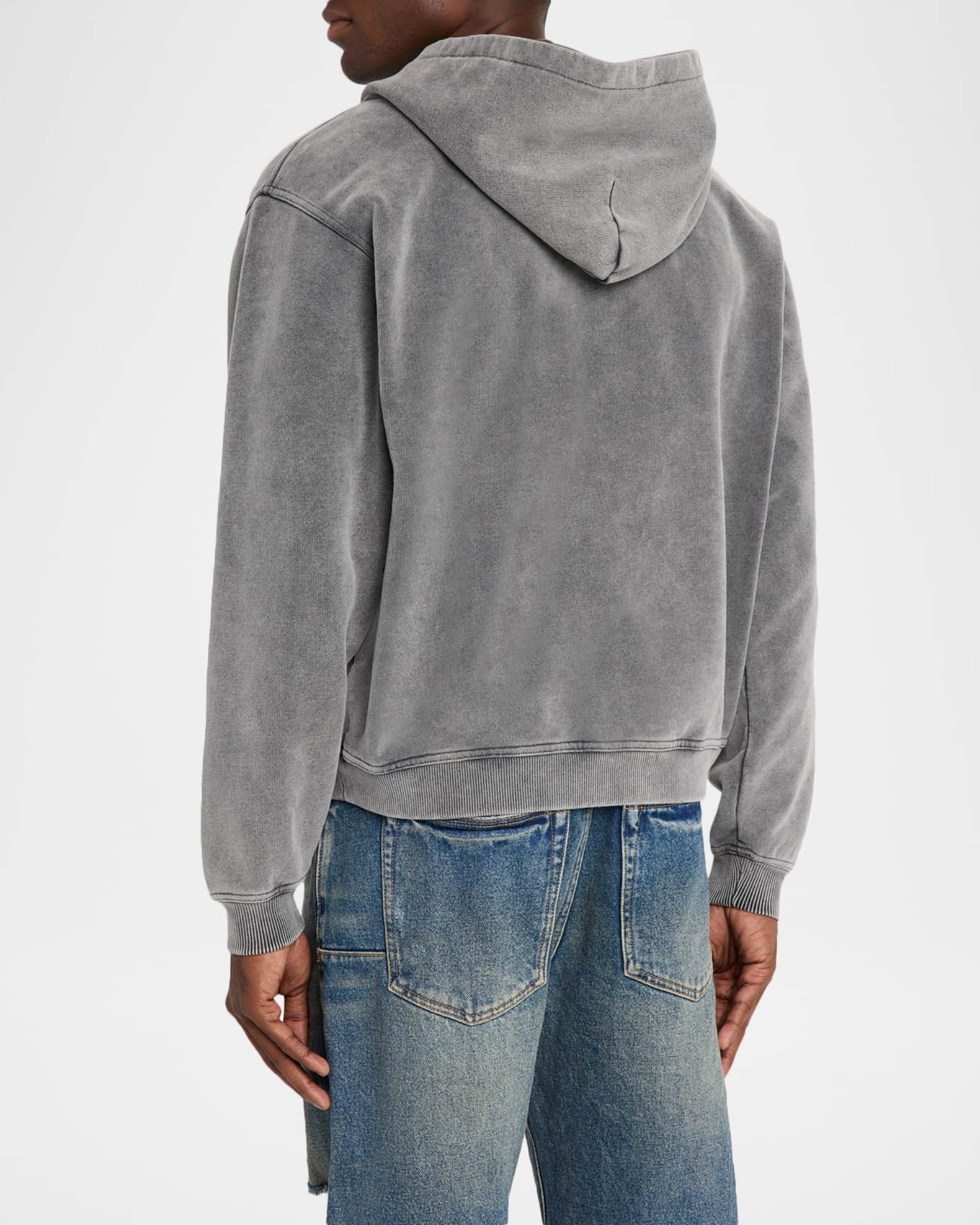 REPRESENT Men's Cotton Script Logo Full-Zip Hoodie | Neiman