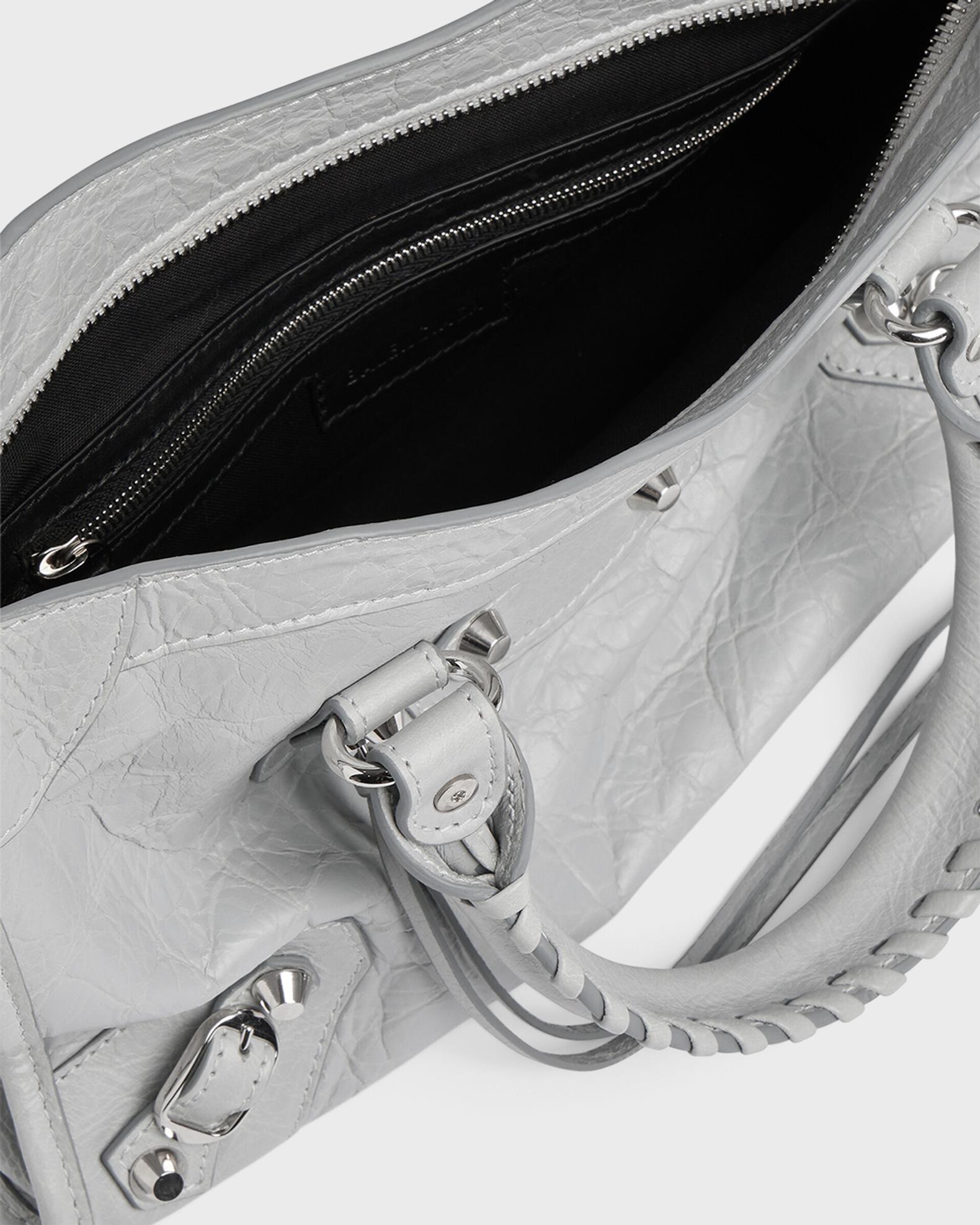 Balenciaga Le City Small Arena Leather Crossbody Bag | Neiman Marcus