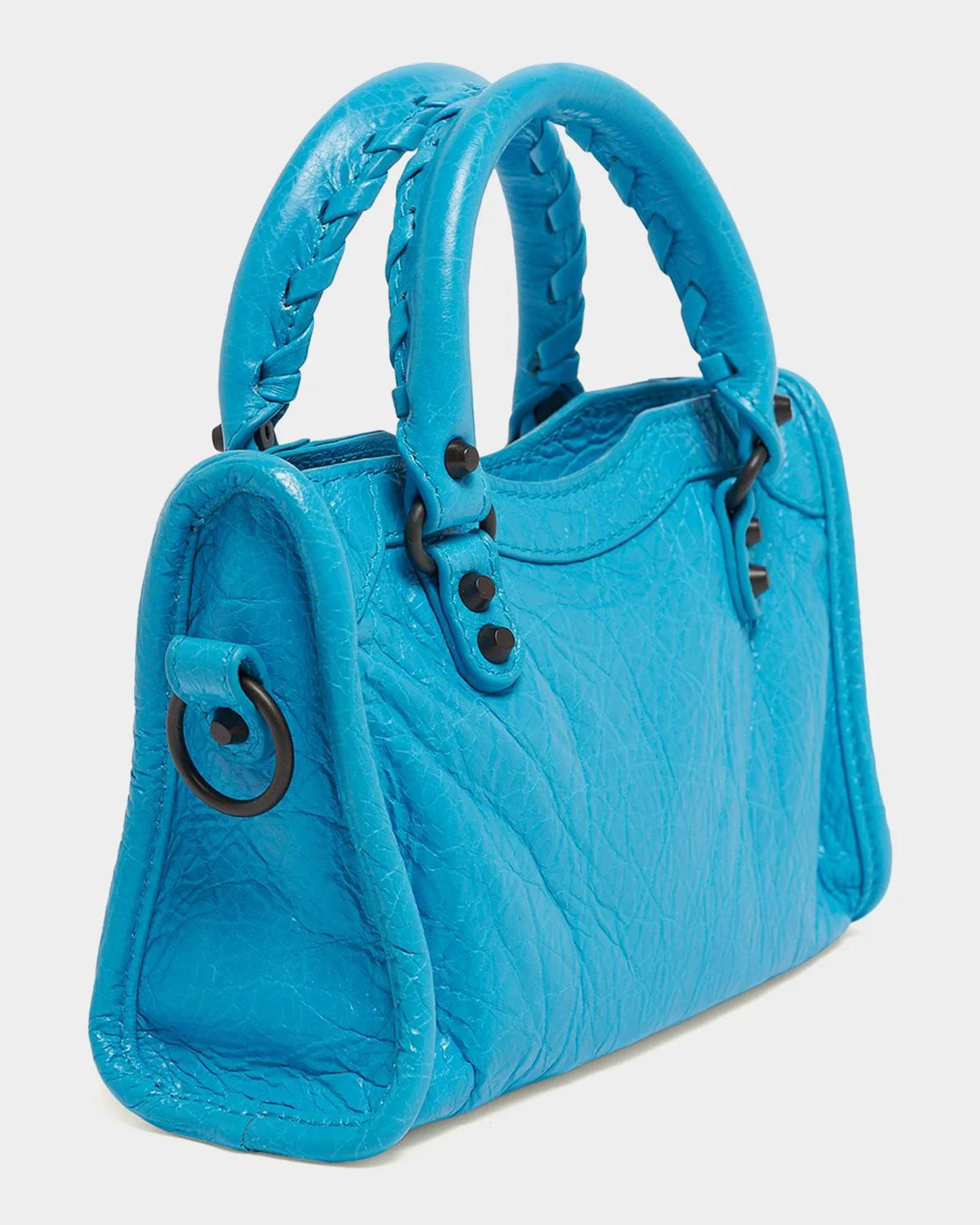 Balenciaga Le City Nano Leather Top-Handle Bag | Neiman Marcus