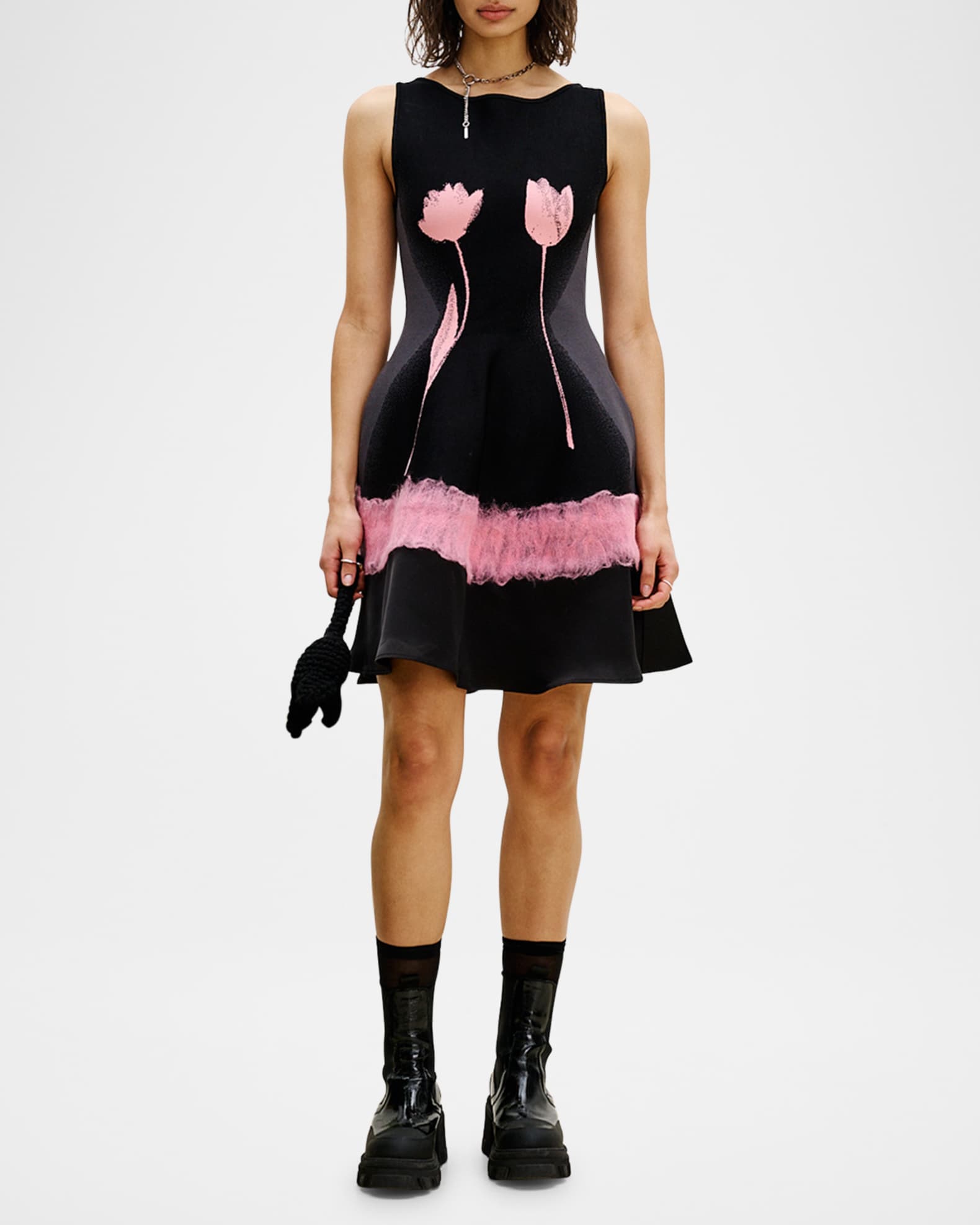 Senna Needle Punch Dress 1