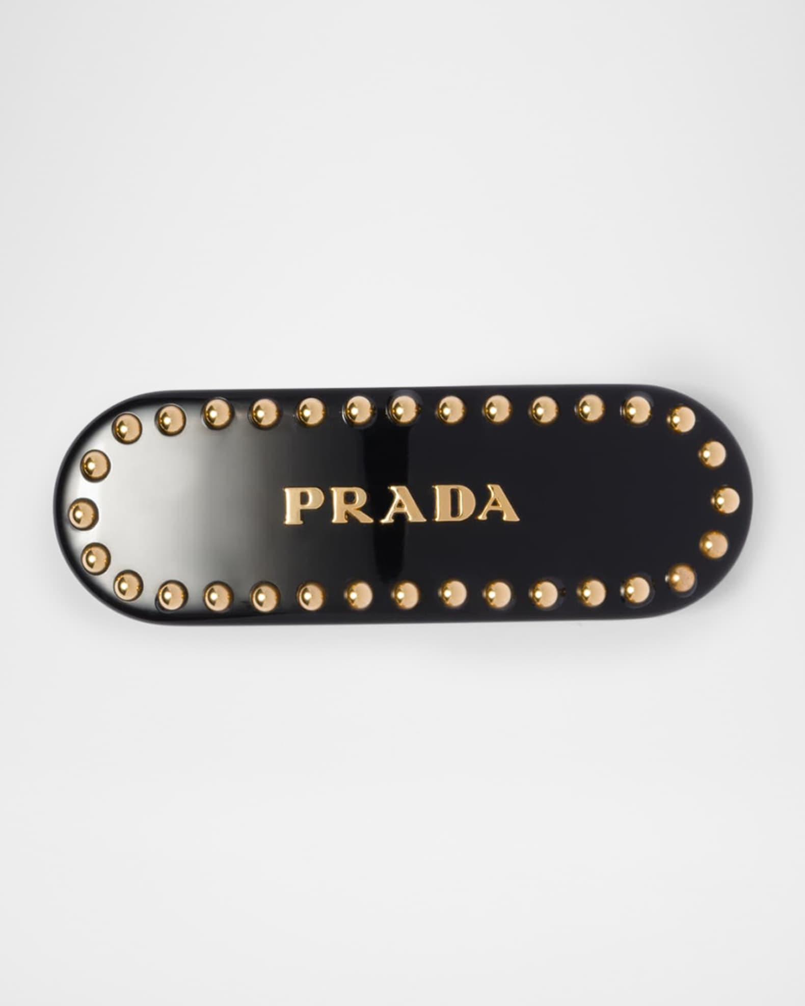 Prada Stud Plex Hair Clip | Neiman Marcus