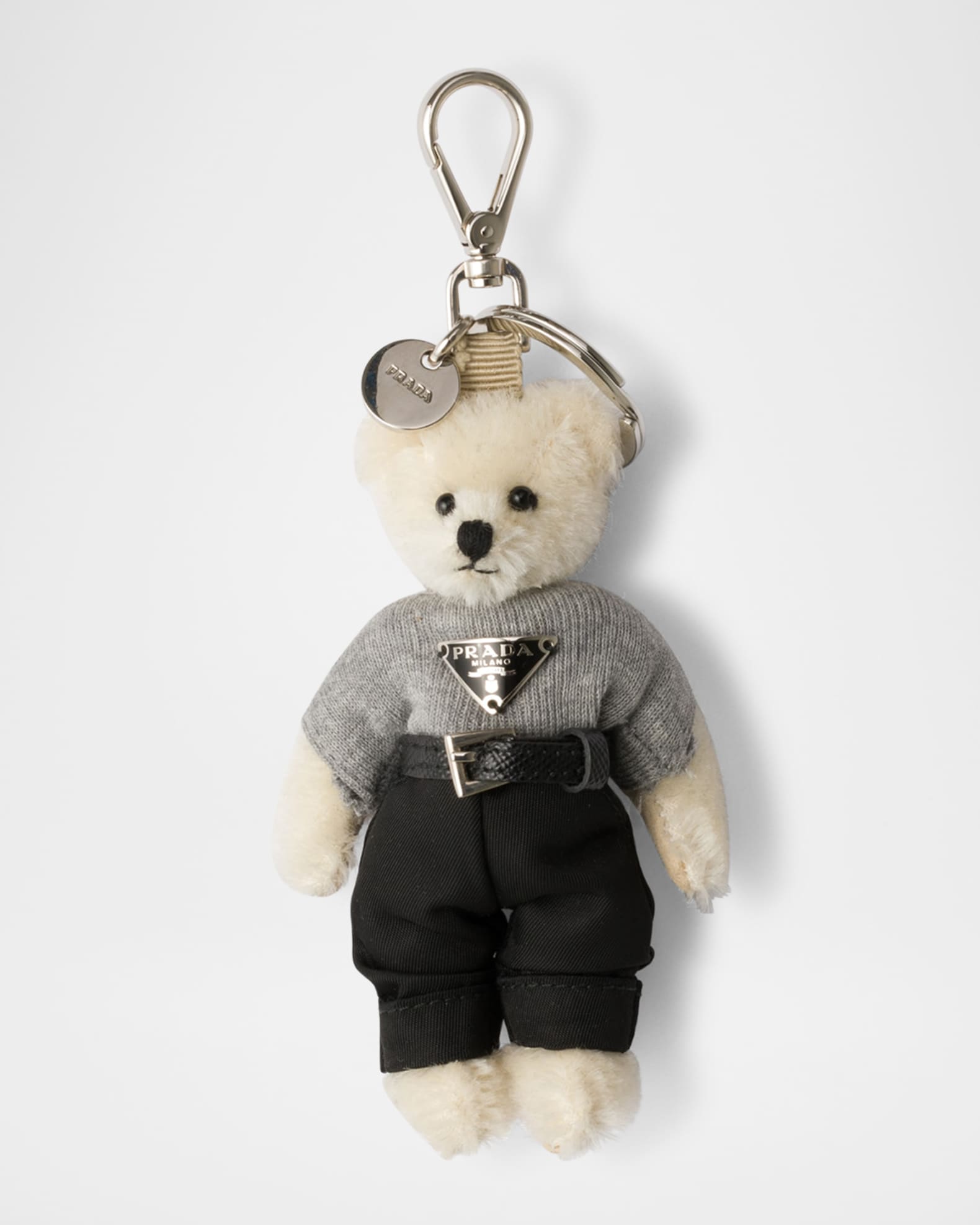 Prada Men's Teddy Bear Bag Charm | Neiman Marcus