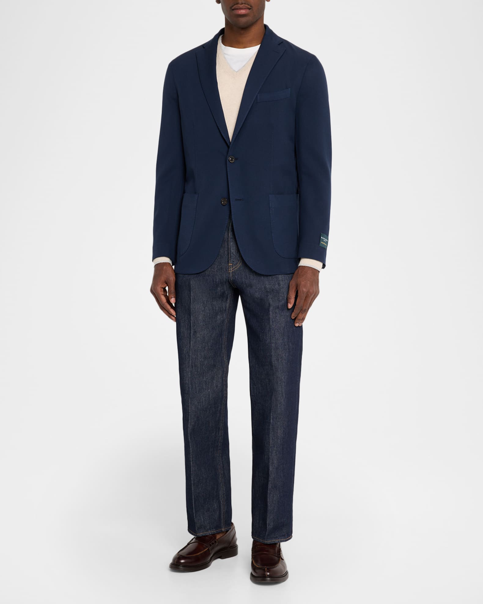 Boglioli Men's Wool Two-Button Jacket | Neiman Marcus