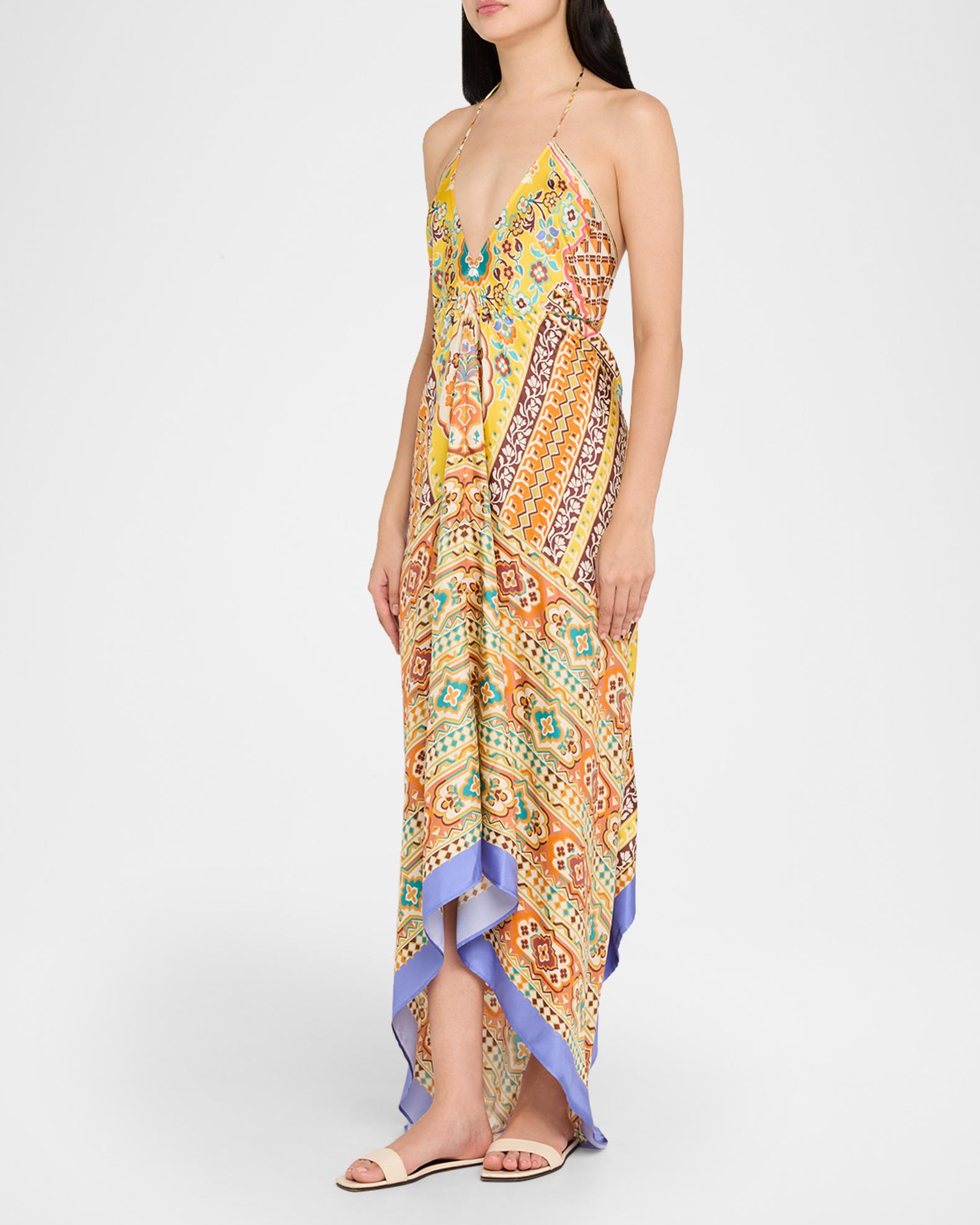 eterno silk maxi dress How to style our Eterno Silk Maxi, courtesy of @vanessa_oblinsky #TheBRLook