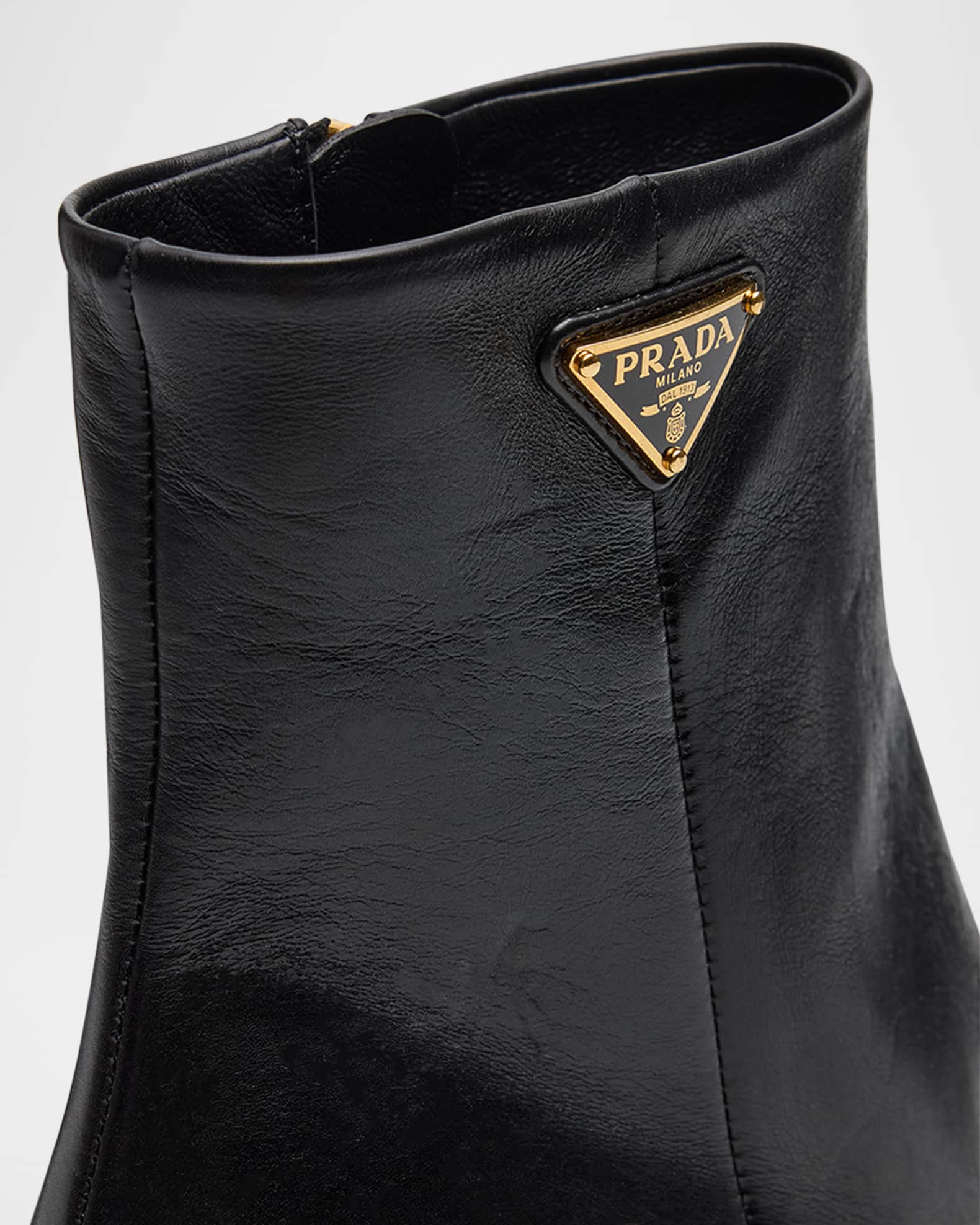 PRADA（プラダ） PRADA (プラダ) ロゴ レザー ローカットスニーカー PR2EE3643LKG