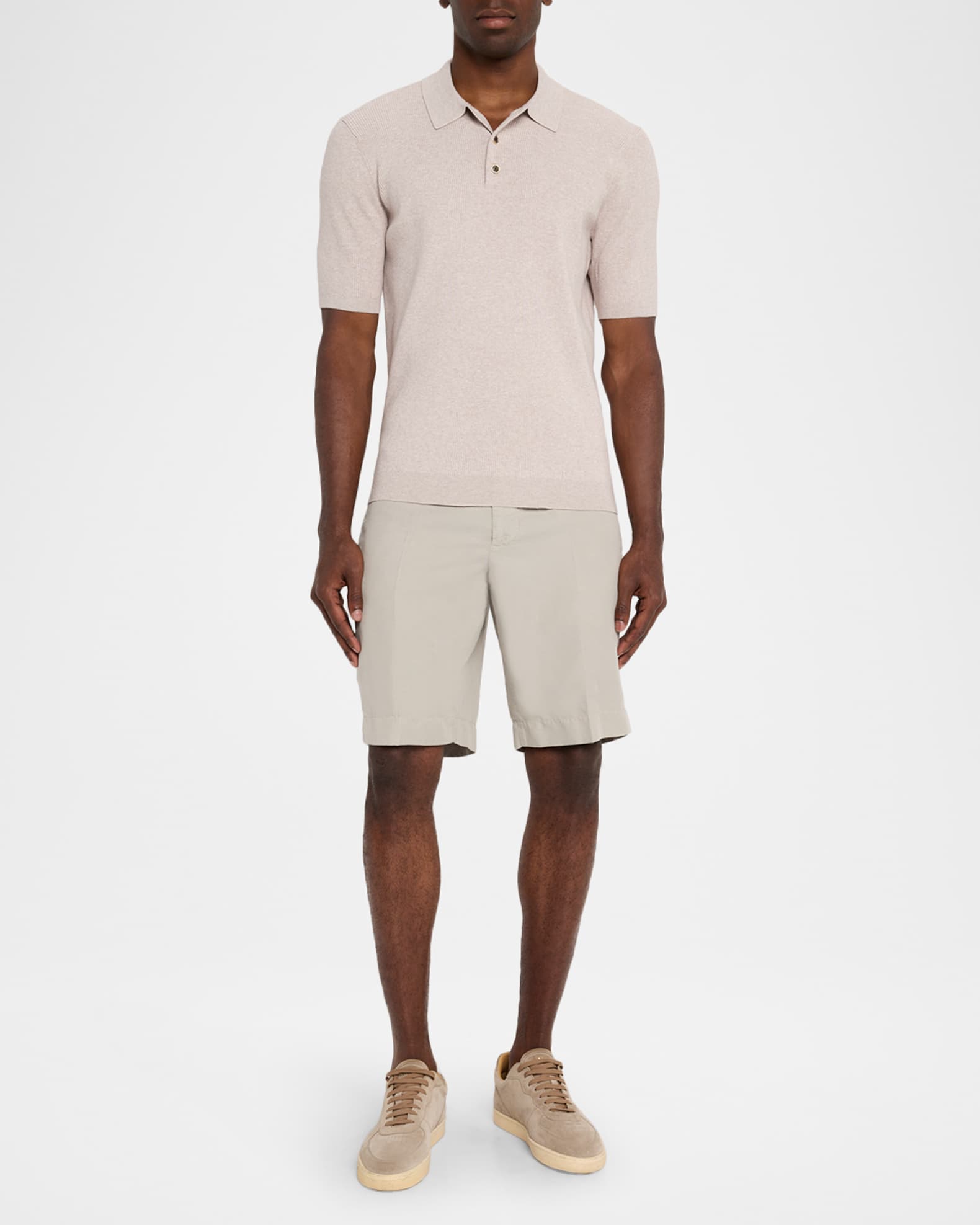 Men's Berch Ribbed Polo Shirt 1