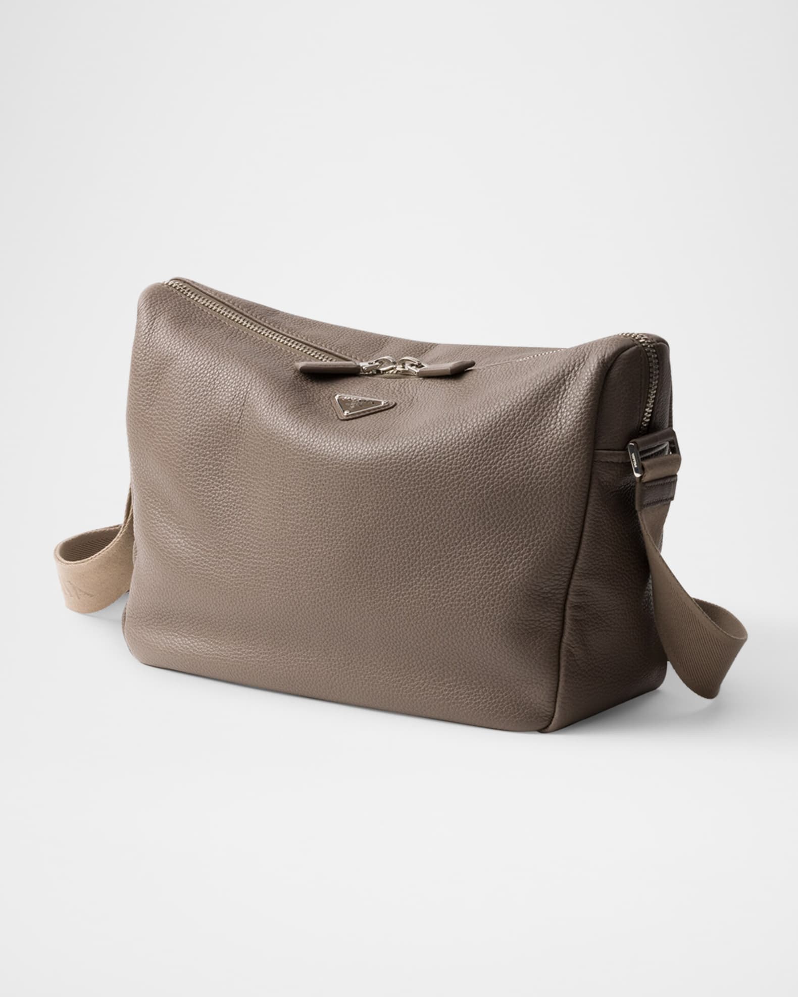 Men's Medium Leather Shoulder Bag 1
