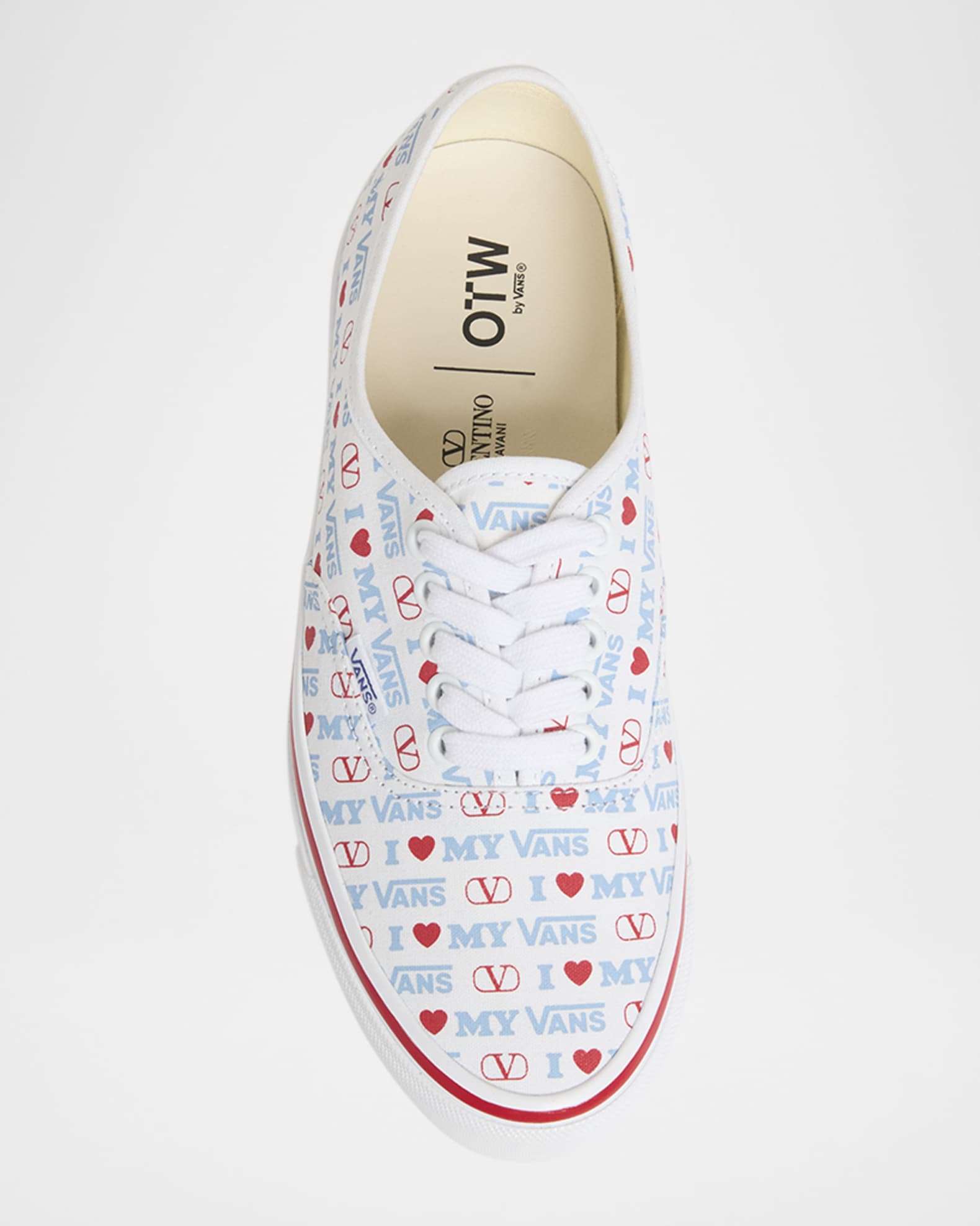 Valentino Garavani x Vans Authentic VLogo Canvas Sneakers