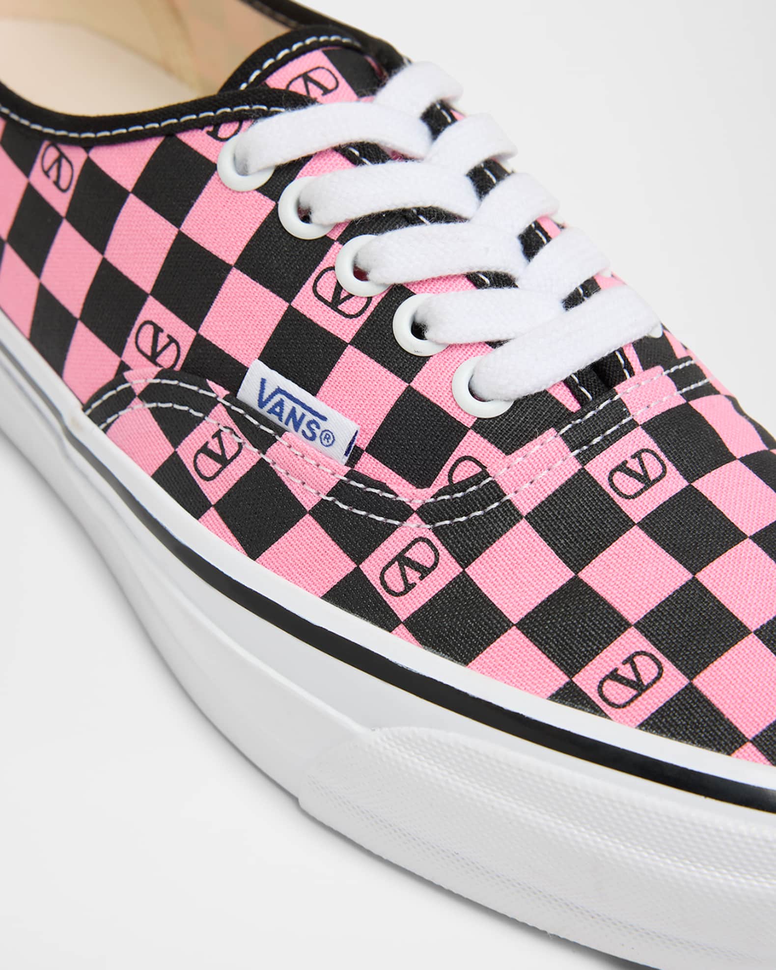 Valentino Garavani x Vans Authentic Checkered VLogo Sneakers