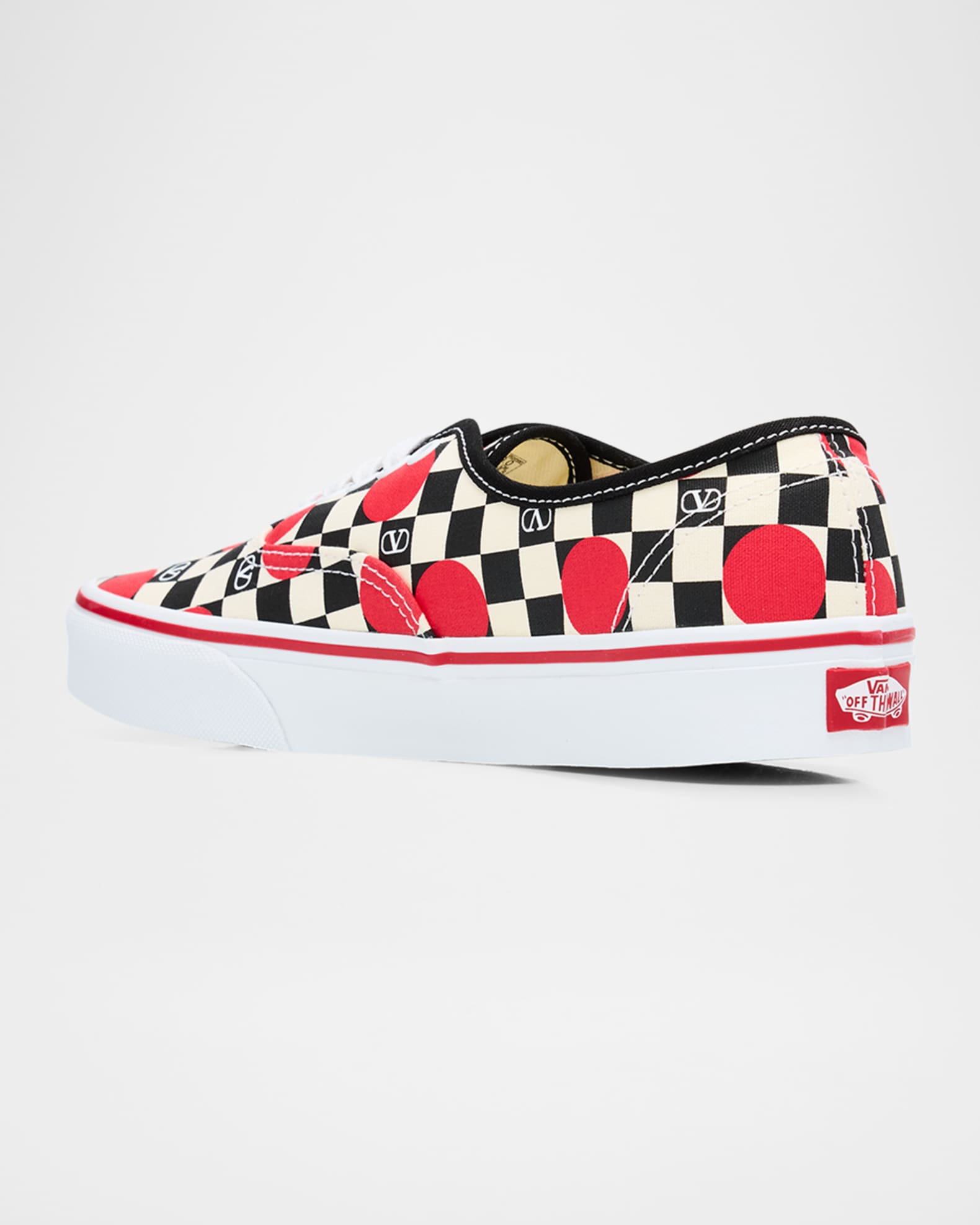Valentino Garavani x Vans Authentic Checkered VLogo Sneakers