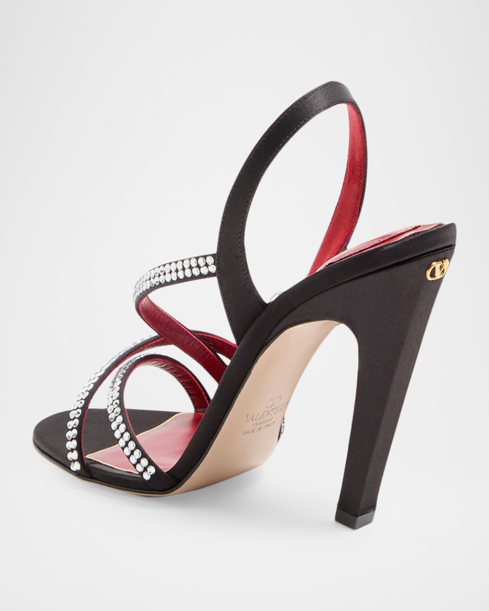 Dans Le Foyer Embellished Slingback Sandals