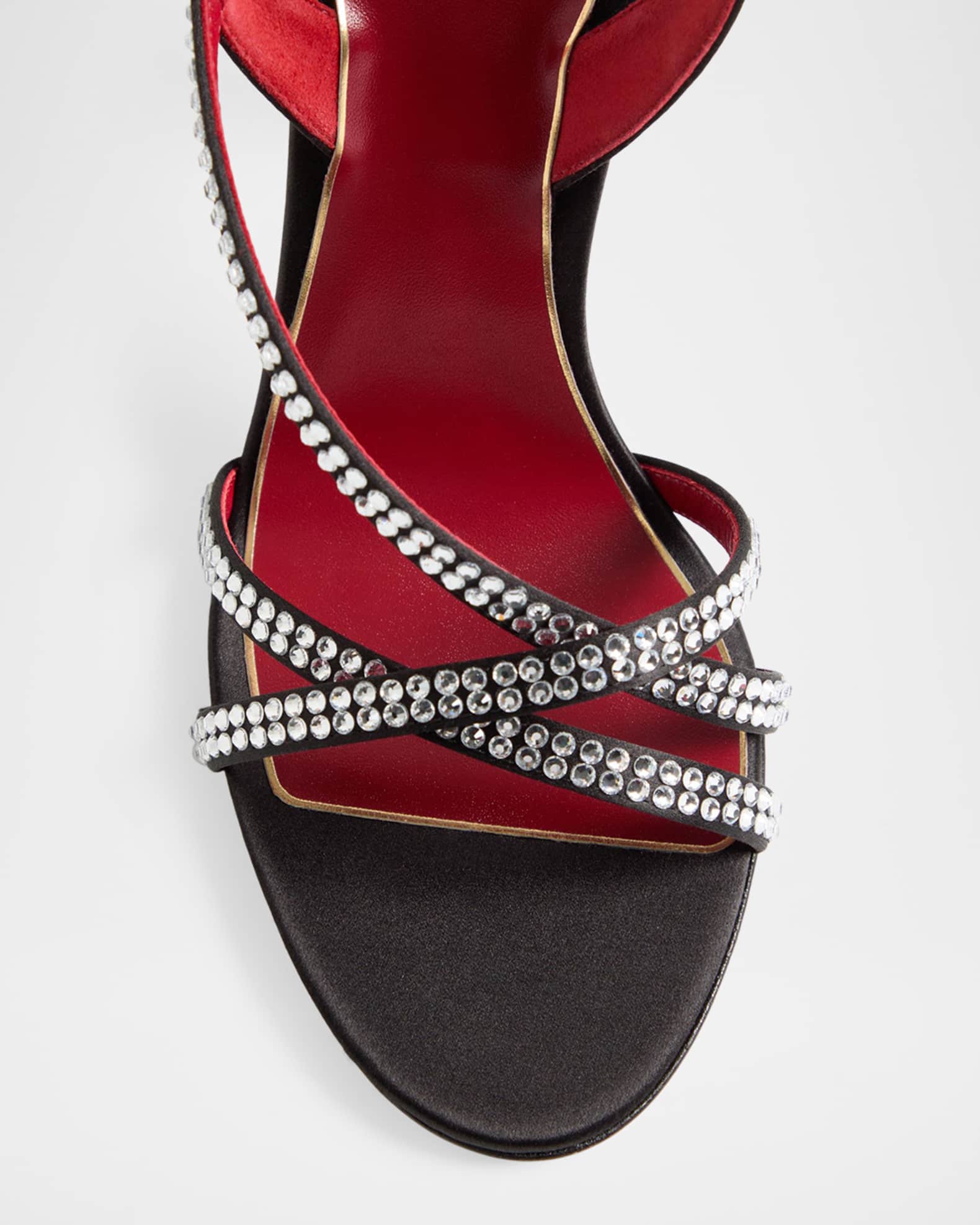 Dans Le Foyer Embellished Slingback Sandals