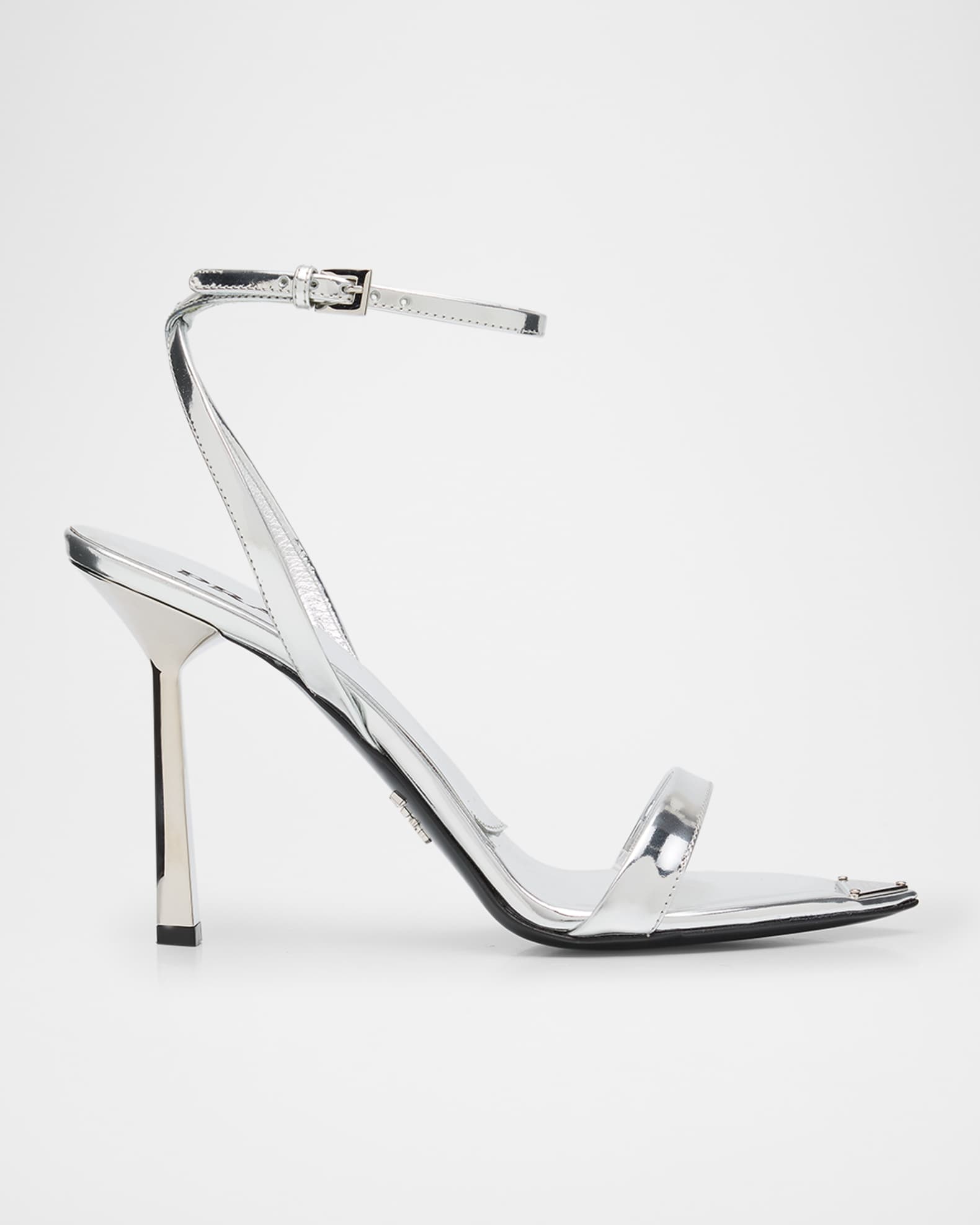 Prada Leather Ankle-Strap Sandals | Neiman Marcus