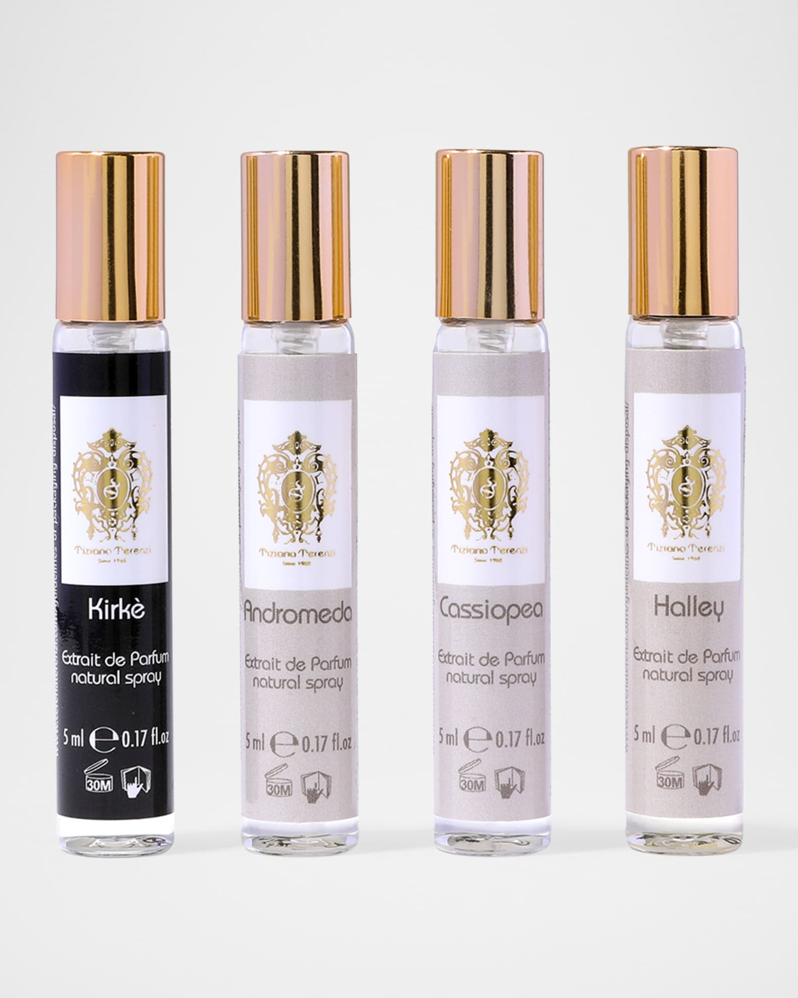 Discovery Kit Mini Extrait de Parfum Linea, 4 x 0.17 oz.  0