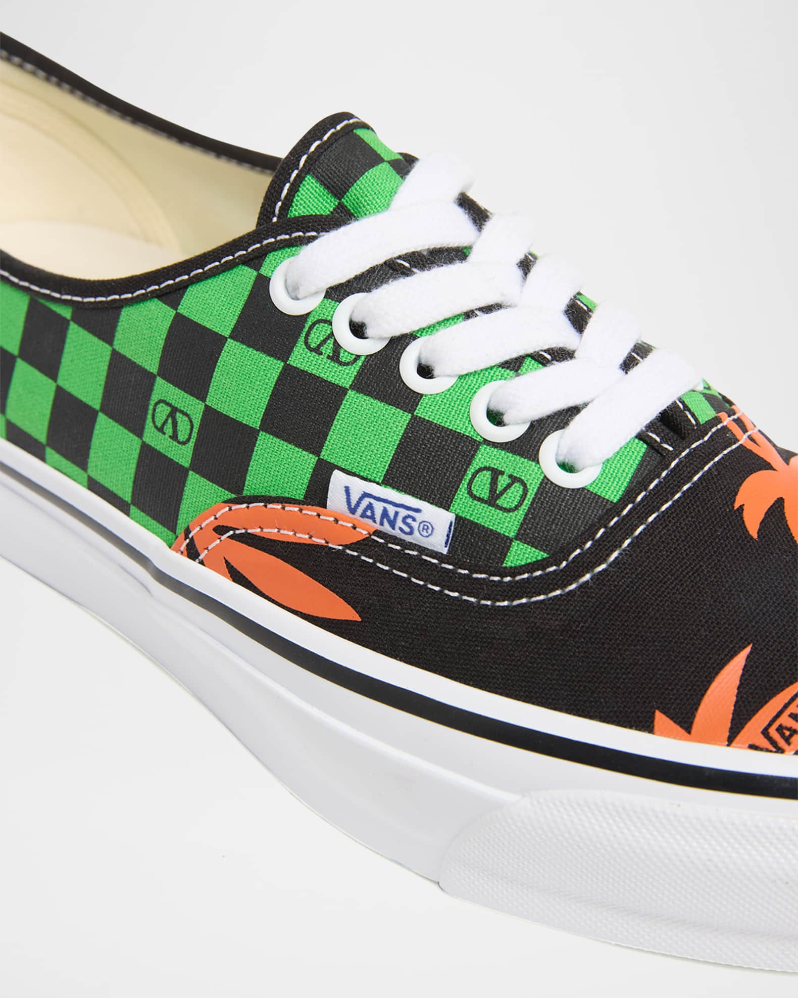 carvani♪ Valentino Garavani x Vans Authentic Checkerboard Tropical