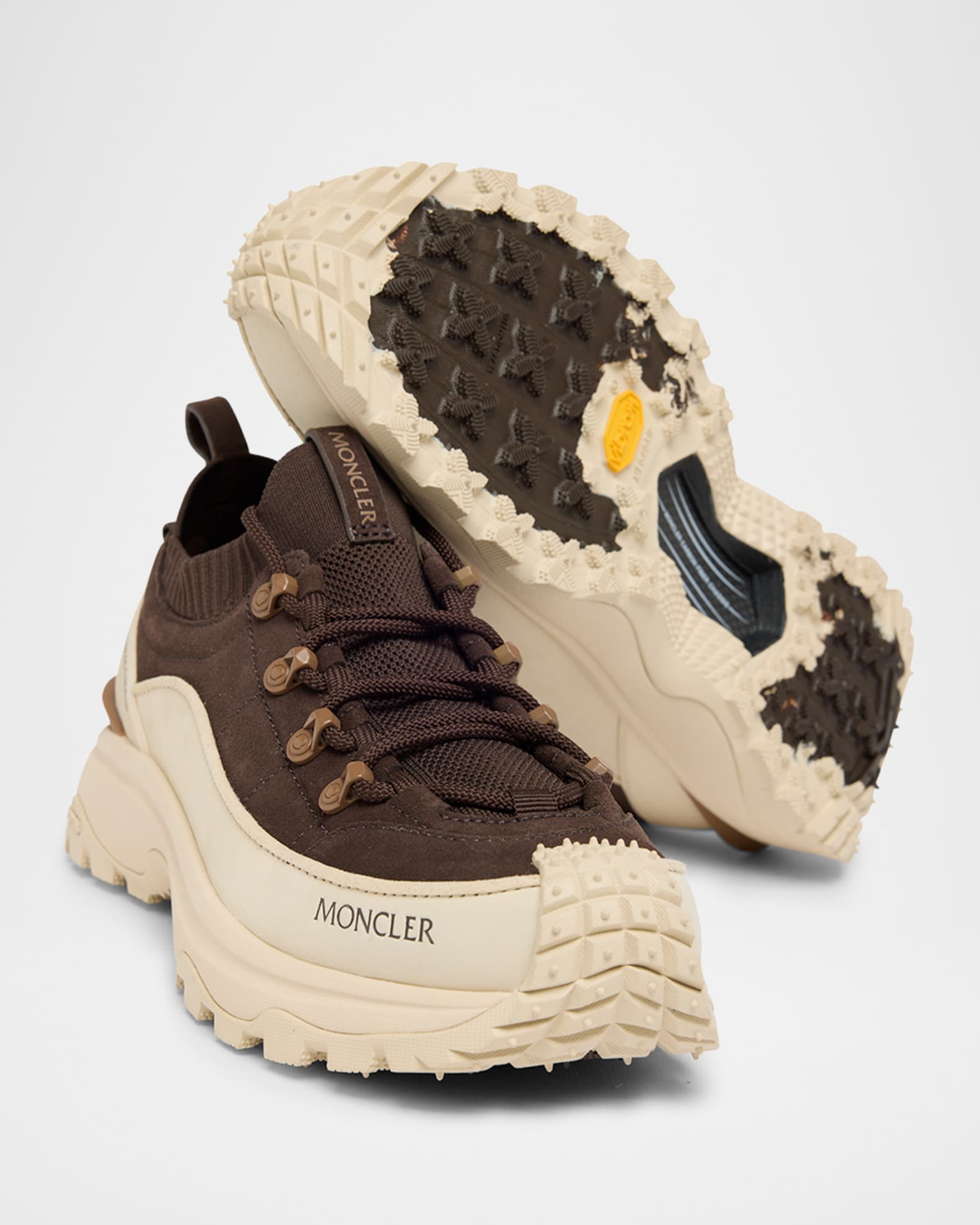 【関税込み】Moncler ブラック Trailgrip Lite3 スニーカー Men's Trailgrip GTX low top sneakers | MONCLER | 24S