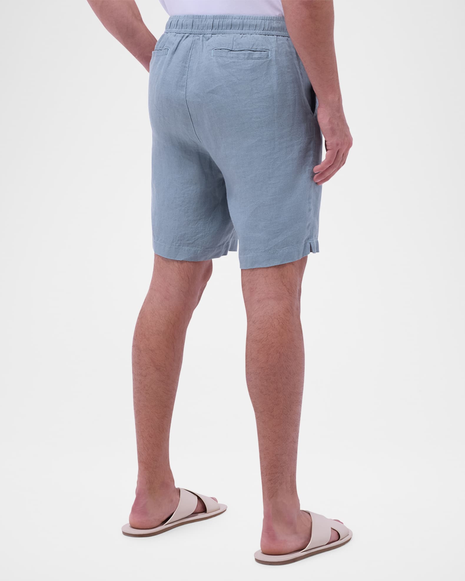 Men's Trent Stretch Linen Shorts 1