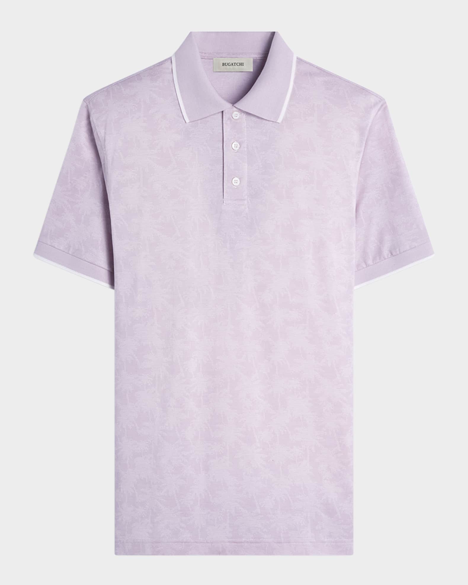 Men's Tipped Palm Polo Shirt 0
