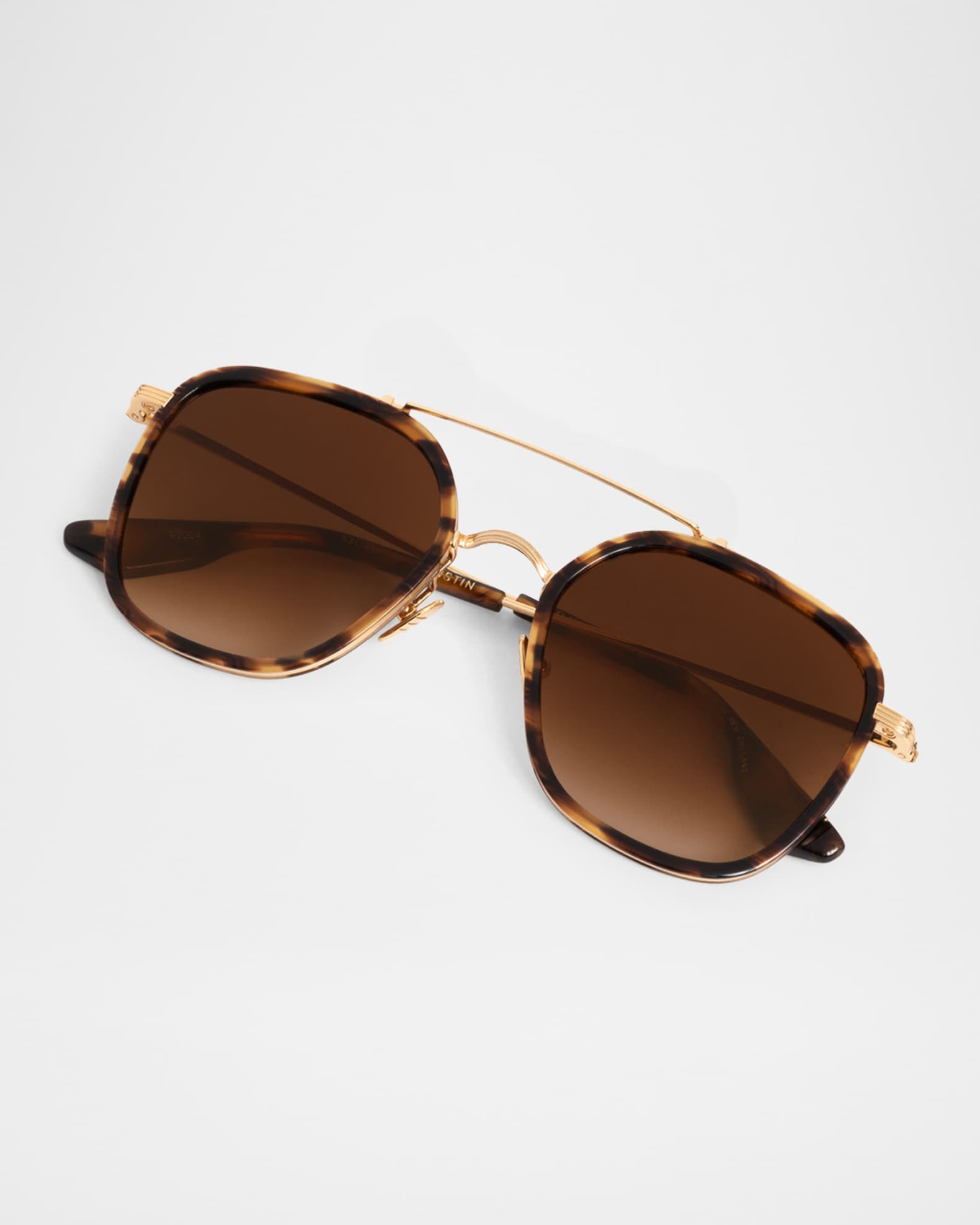 Austin Acetate & Titanium Aviator Sunglasses 1