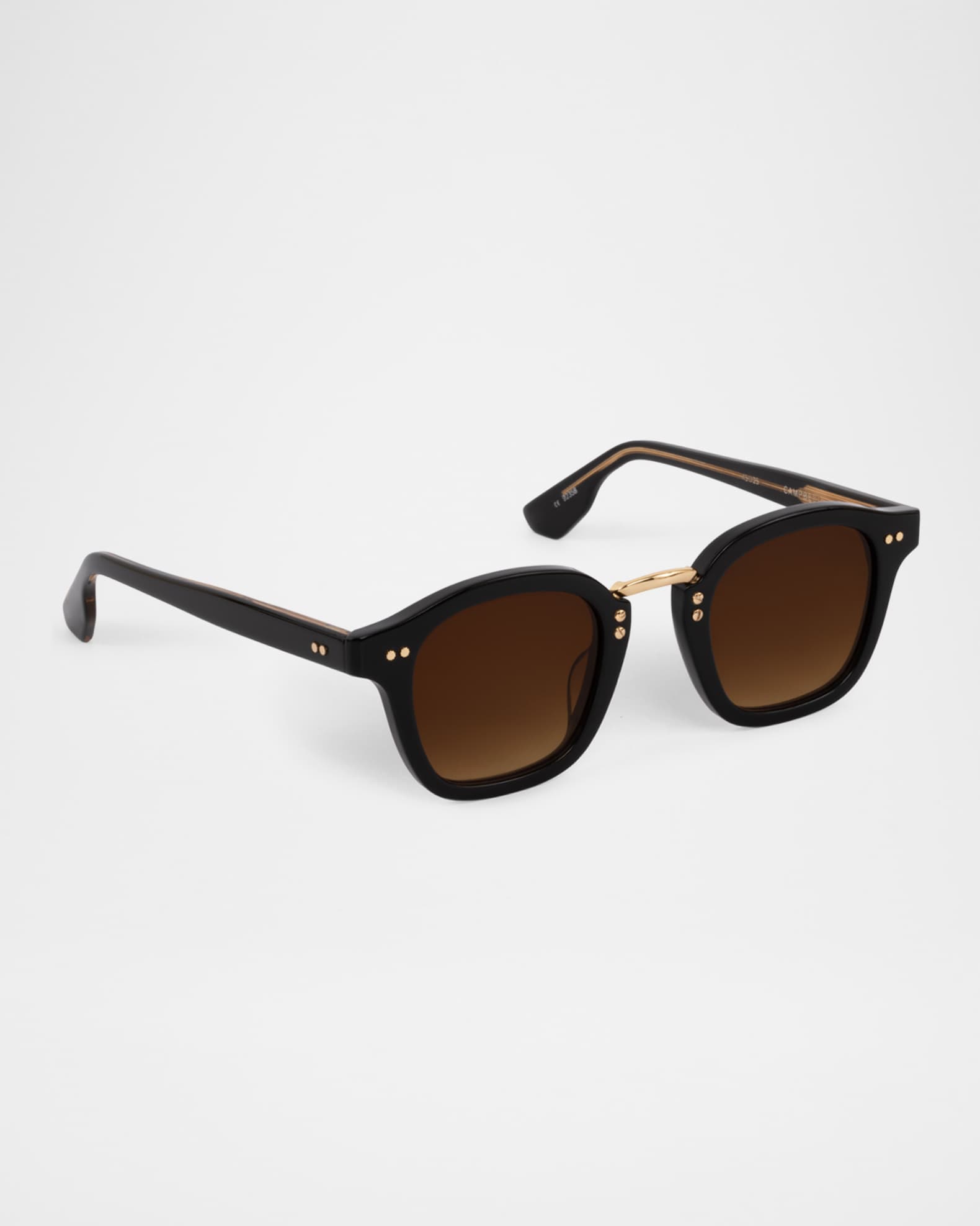 Campbell Acetate & Stainless Steel Round Sunglasses 1