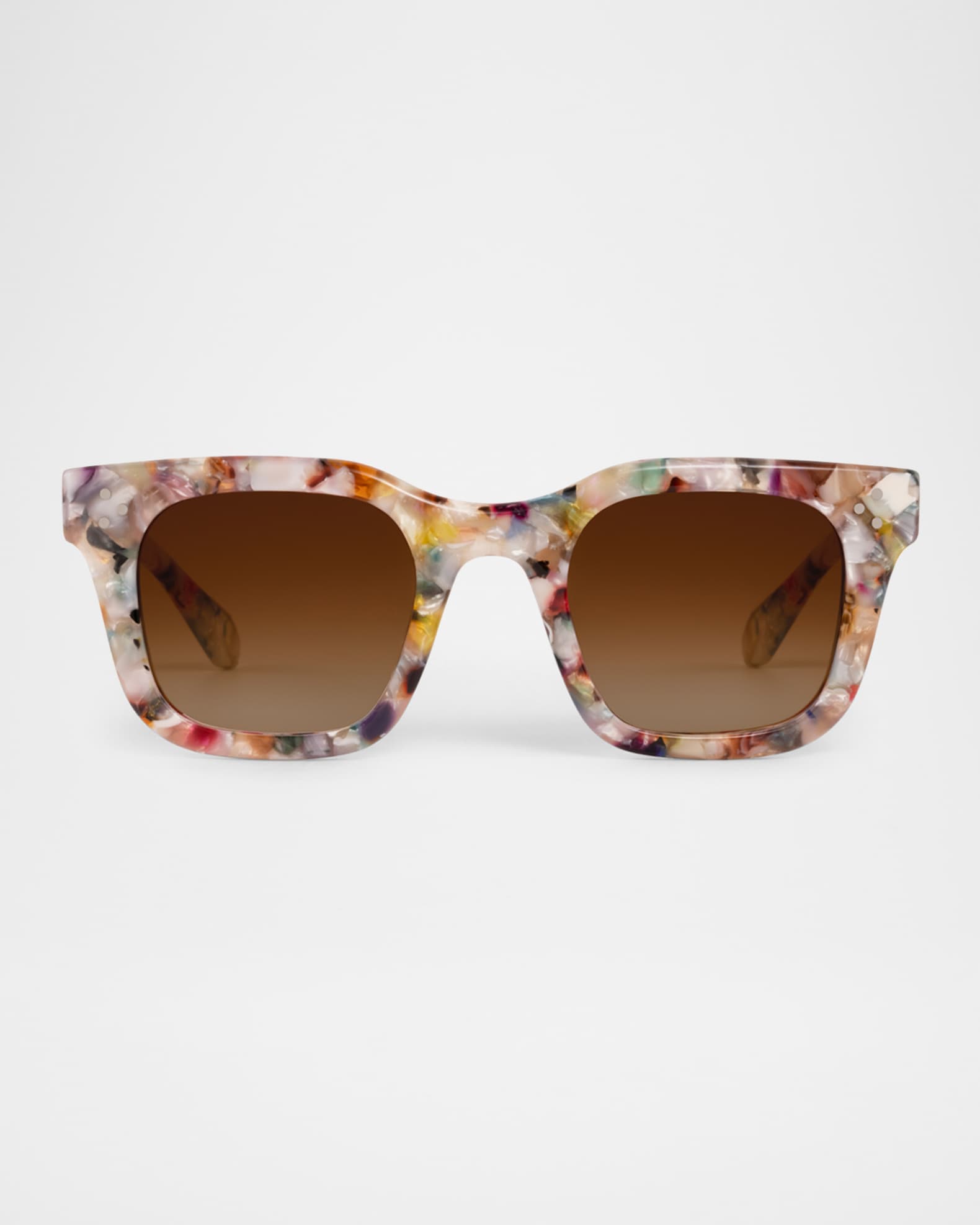 Celeste Acetate Square Sunglasses 0