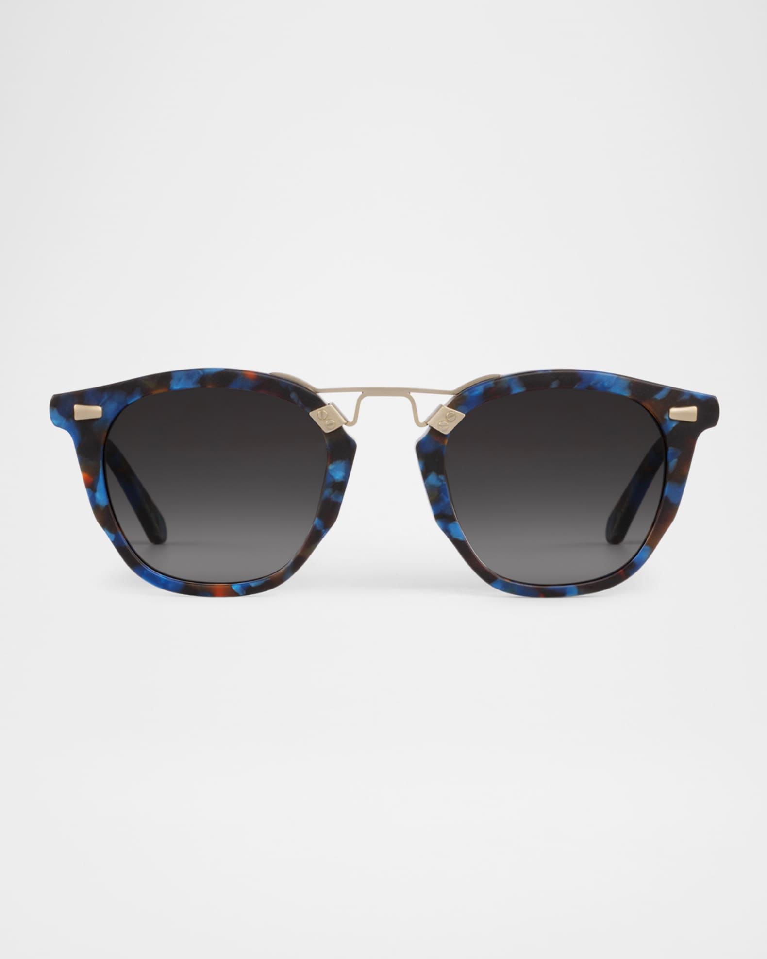 Beau II Acetate & Stainless Steel Square Sunglasses 0